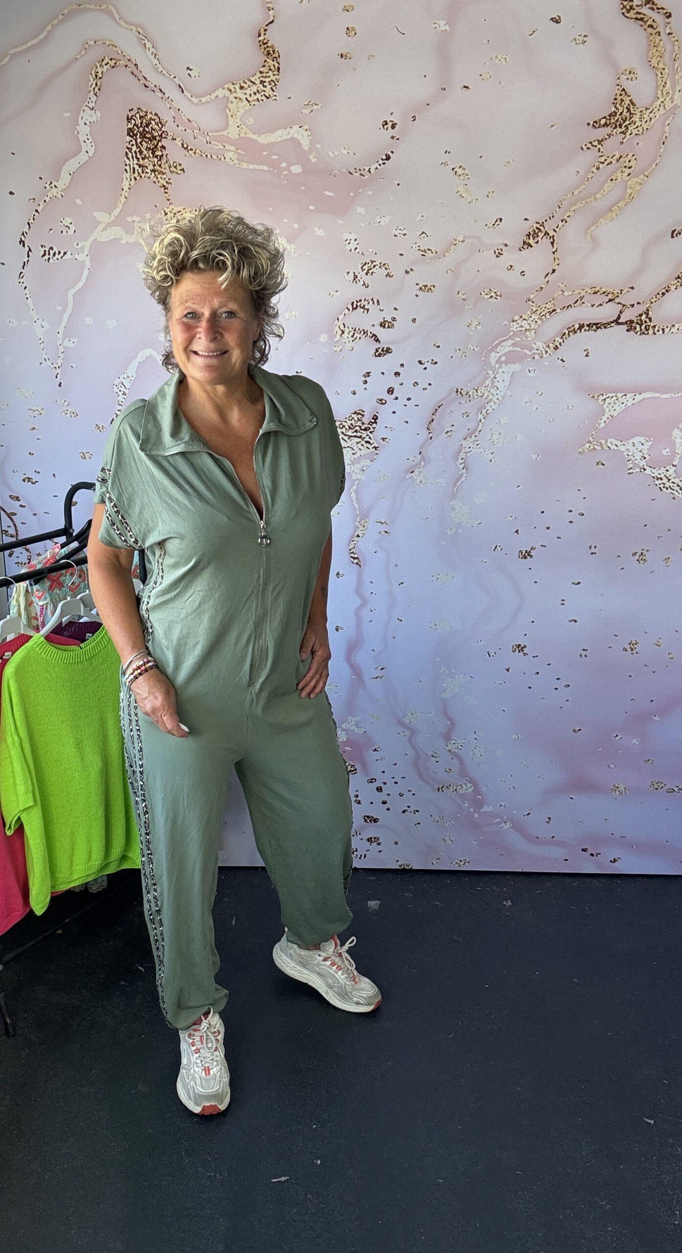 Jumpsuit green - Afbeelding 2