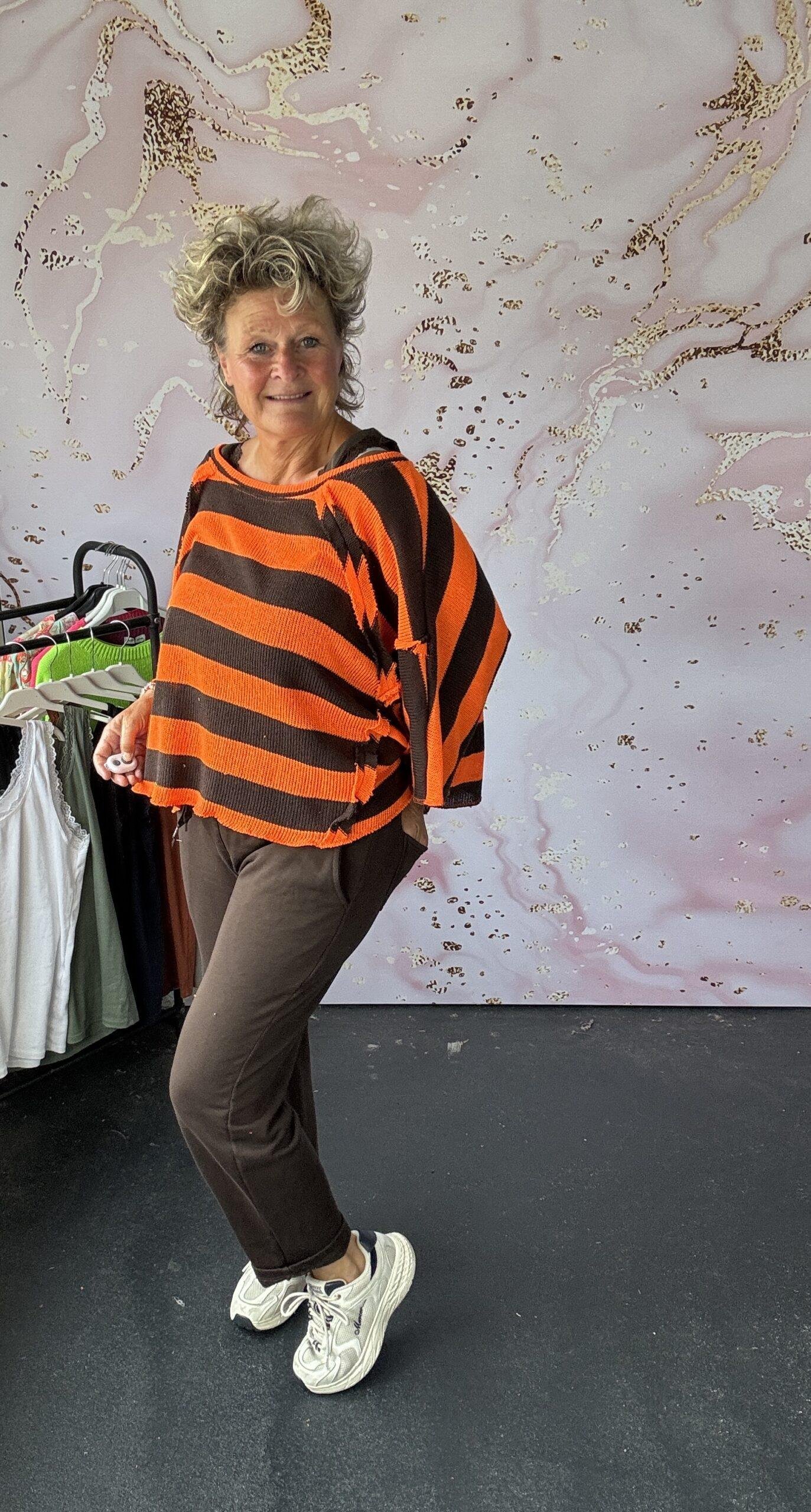 Jogg broek Luca bruin