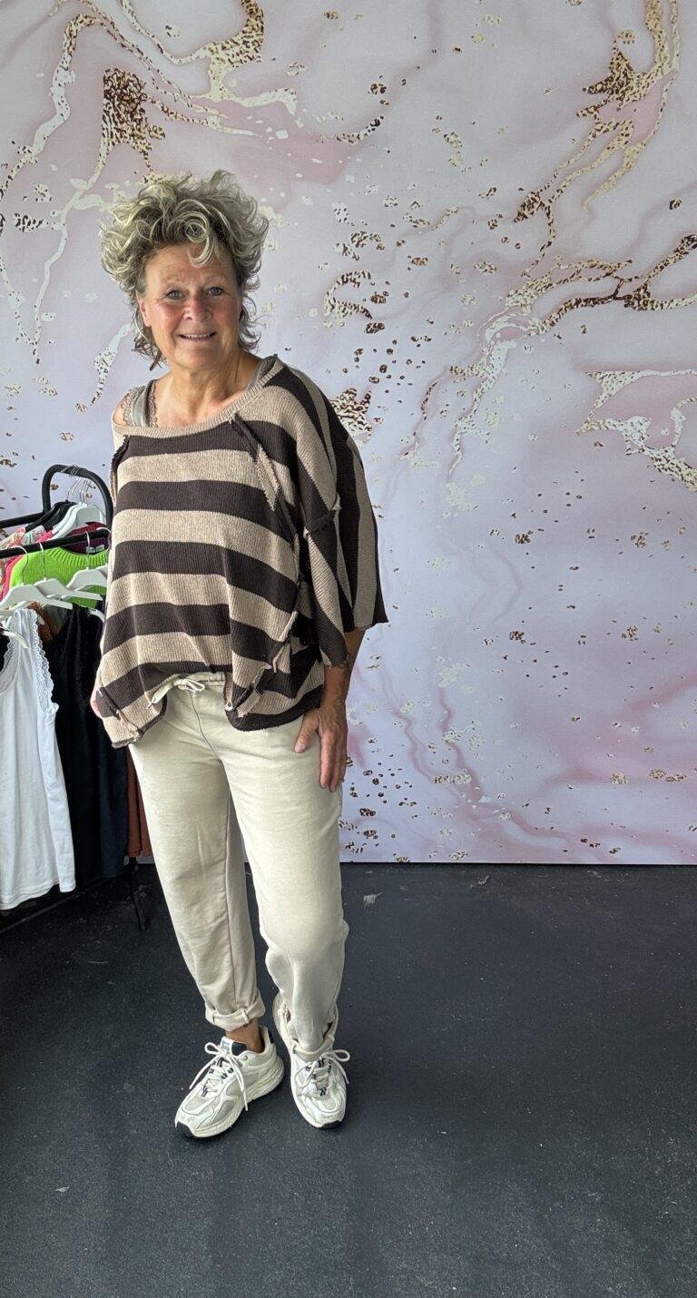 Jogg broek Luca beige