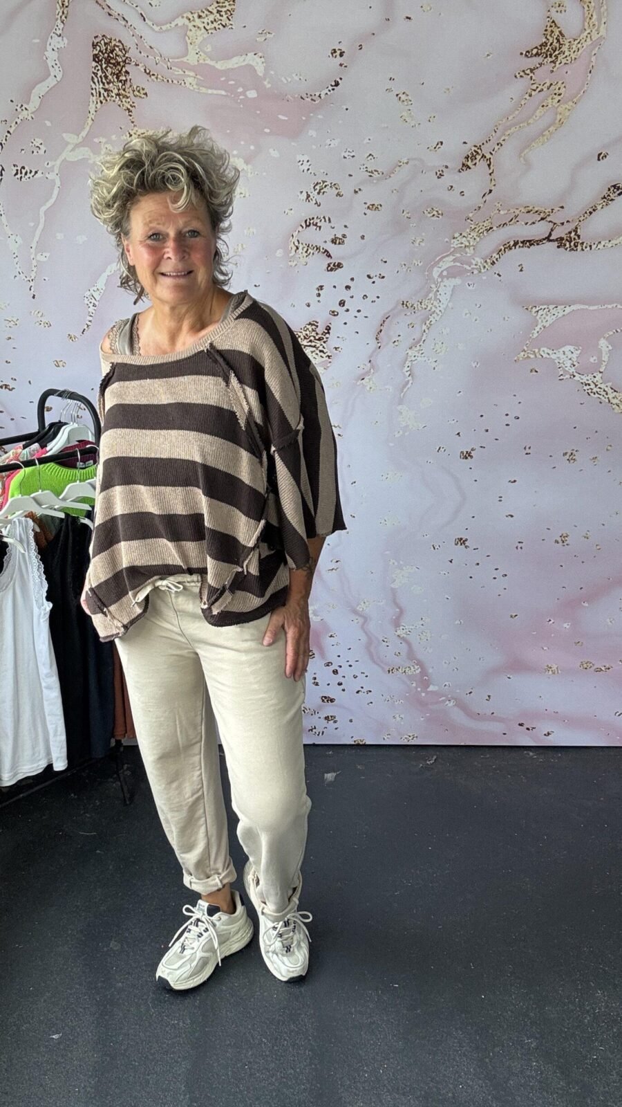 Jogg broek Luca beige