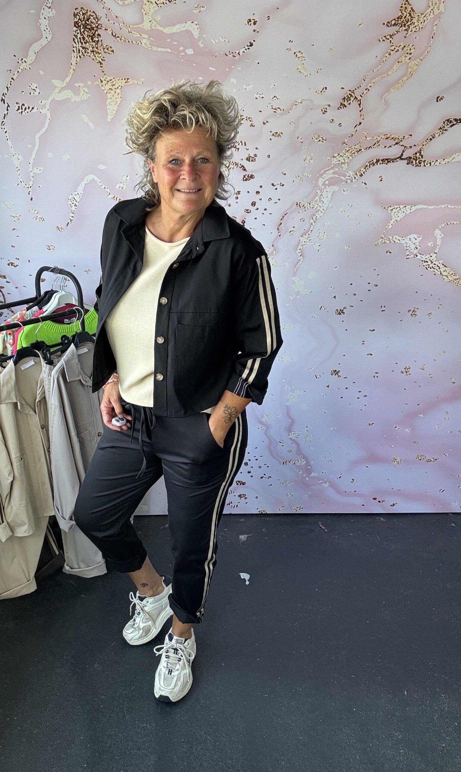 2 delige set Marian zwart