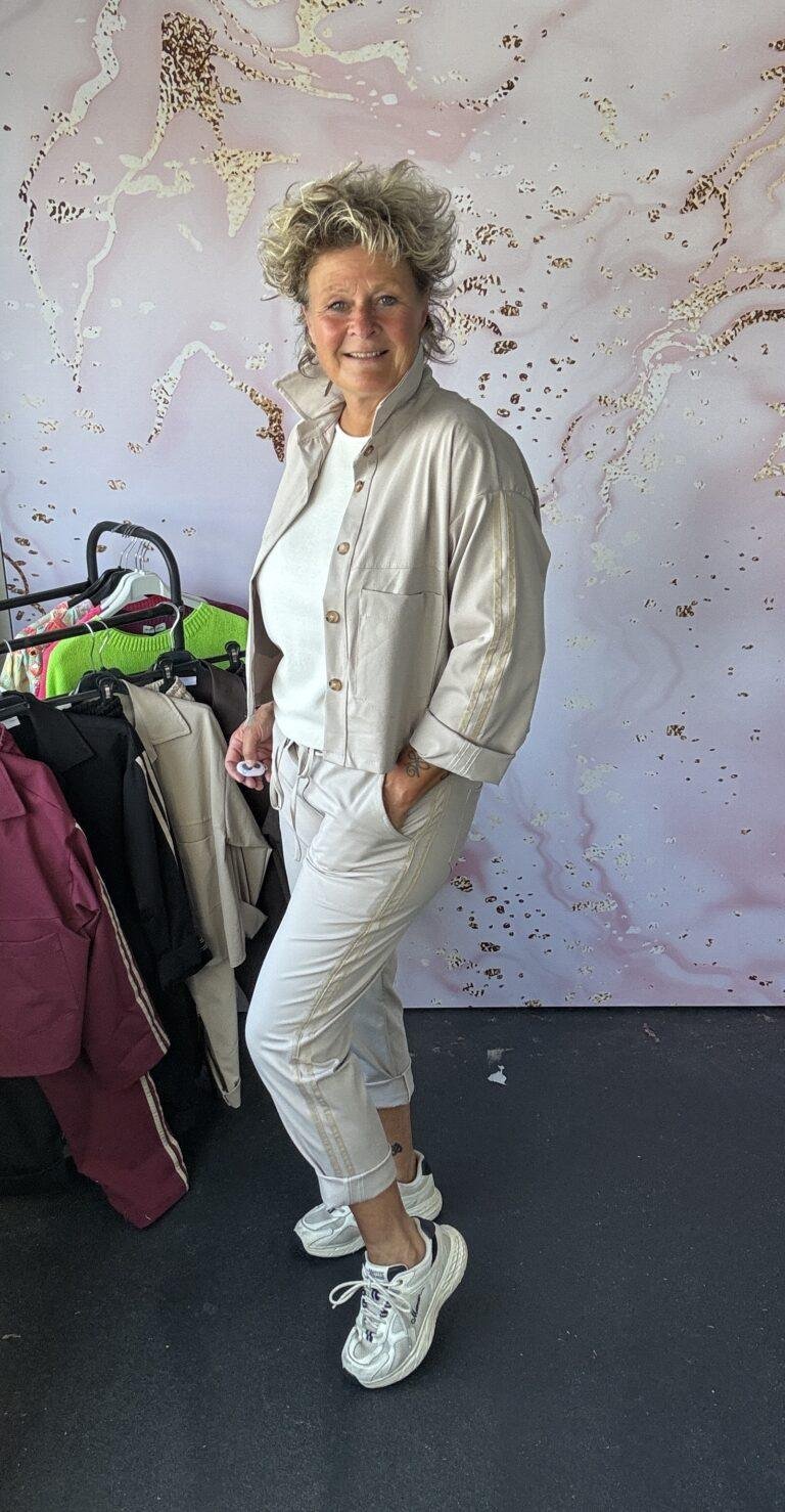 2 delige set Marian taupe