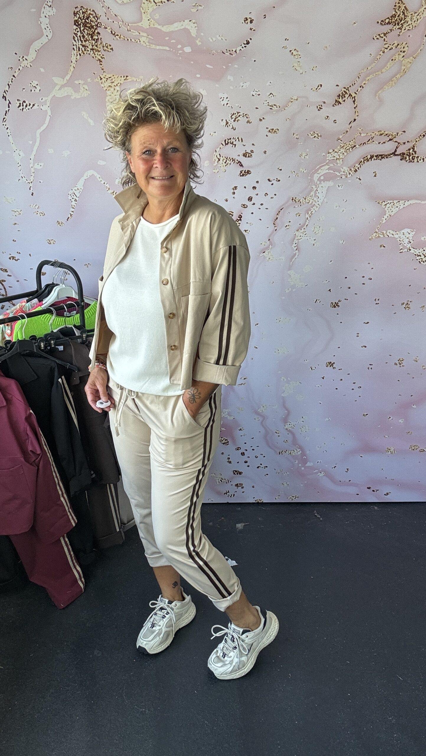 2 delige set Marian beige - Afbeelding 2