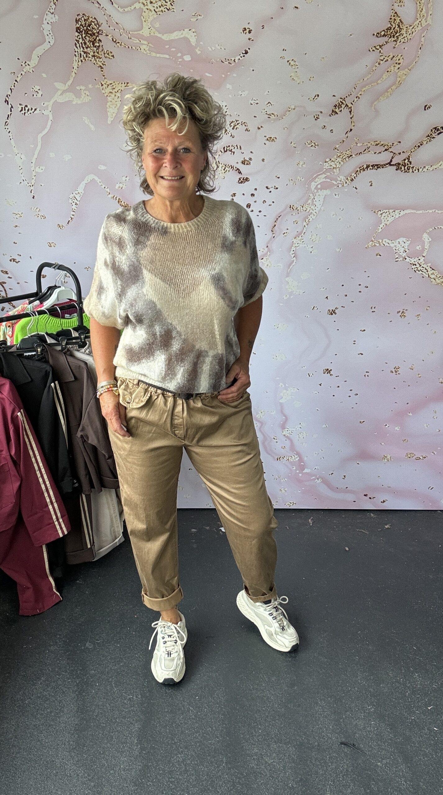 Broek La Vie camel