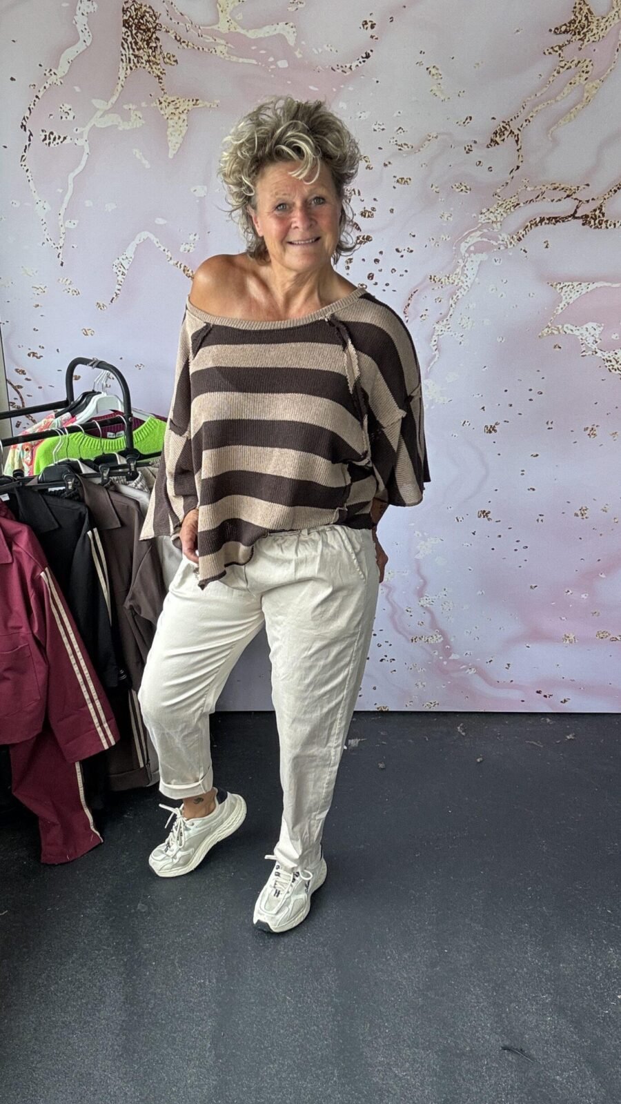 Broek La Vie offwhite
