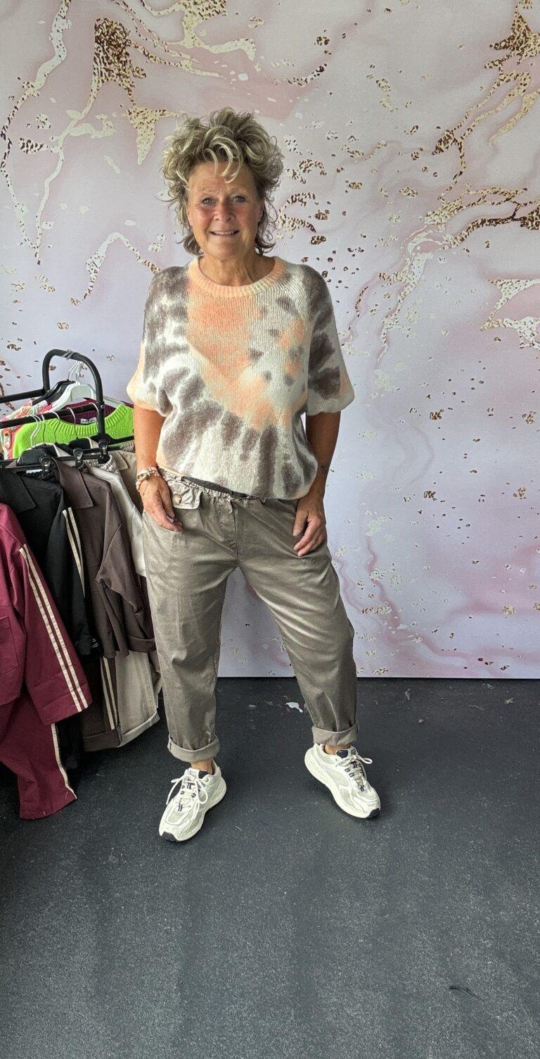 Broek La Vie taupe