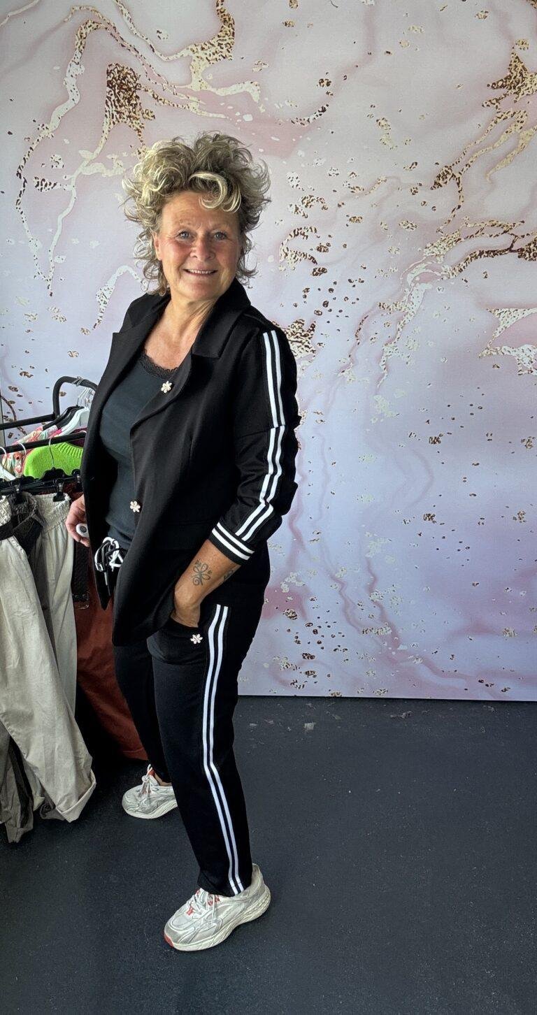 2 delige set Heleen zwart