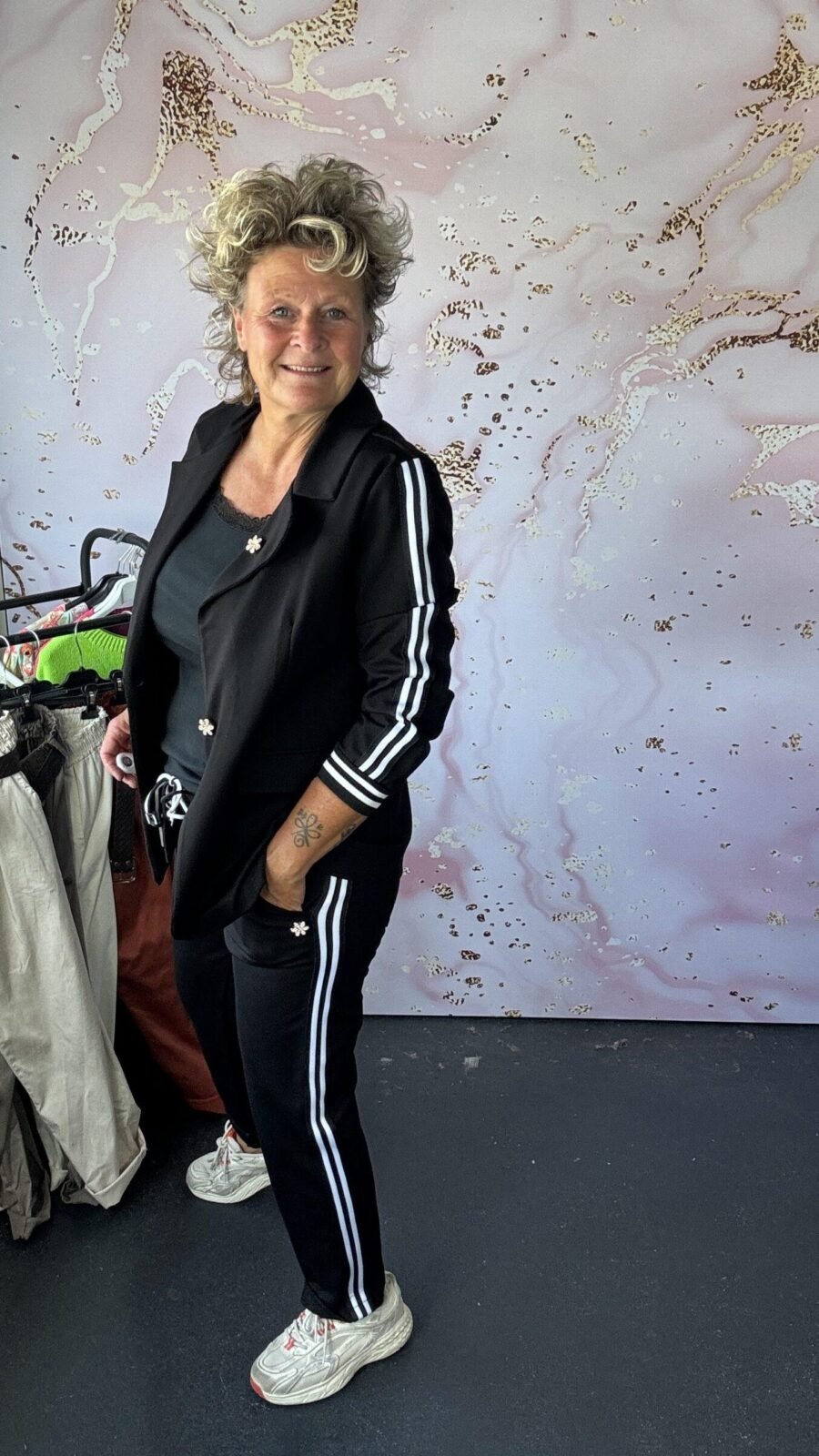 2 delige set Heleen zwart