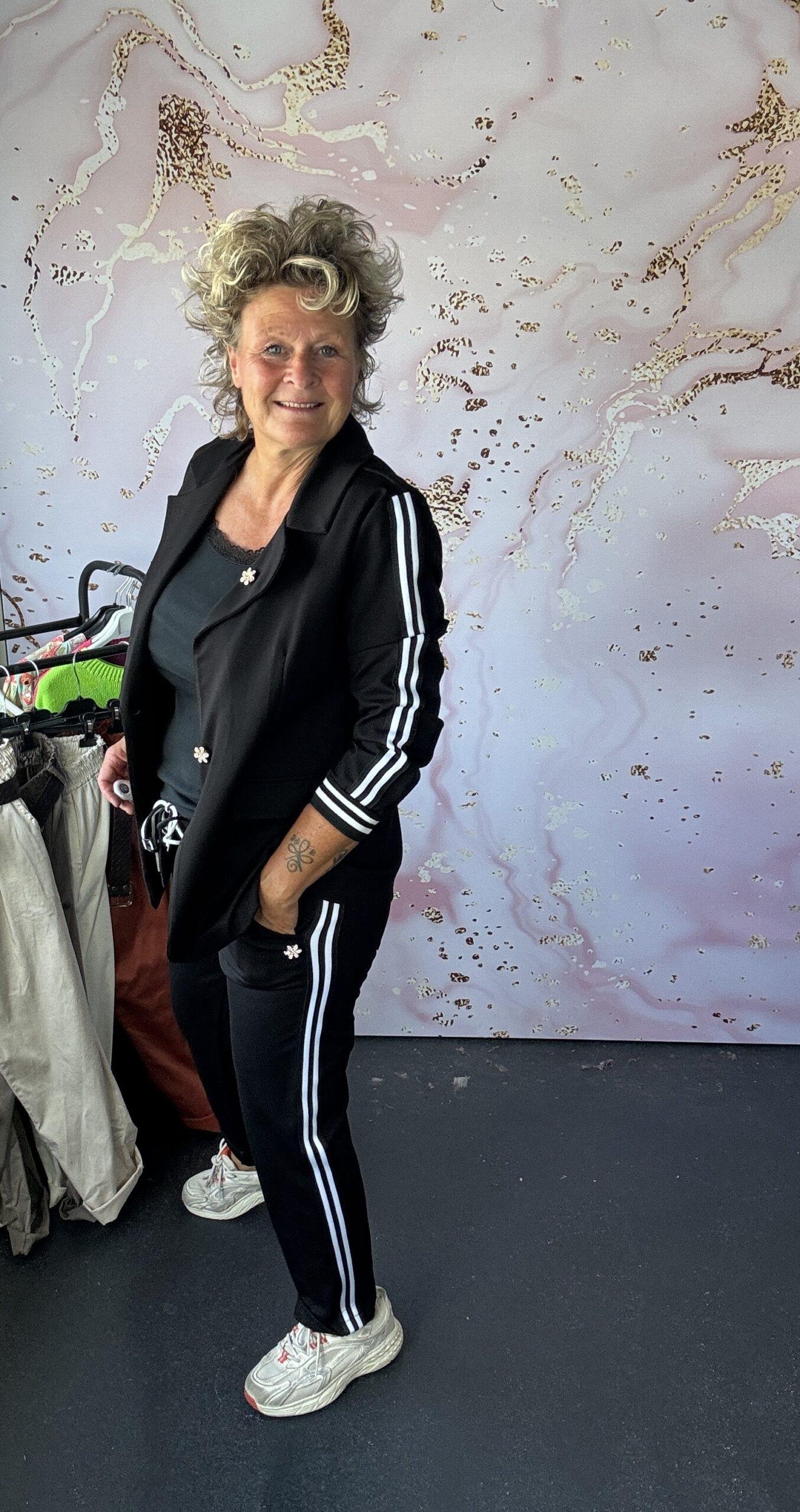 2 delige set Heleen zwart