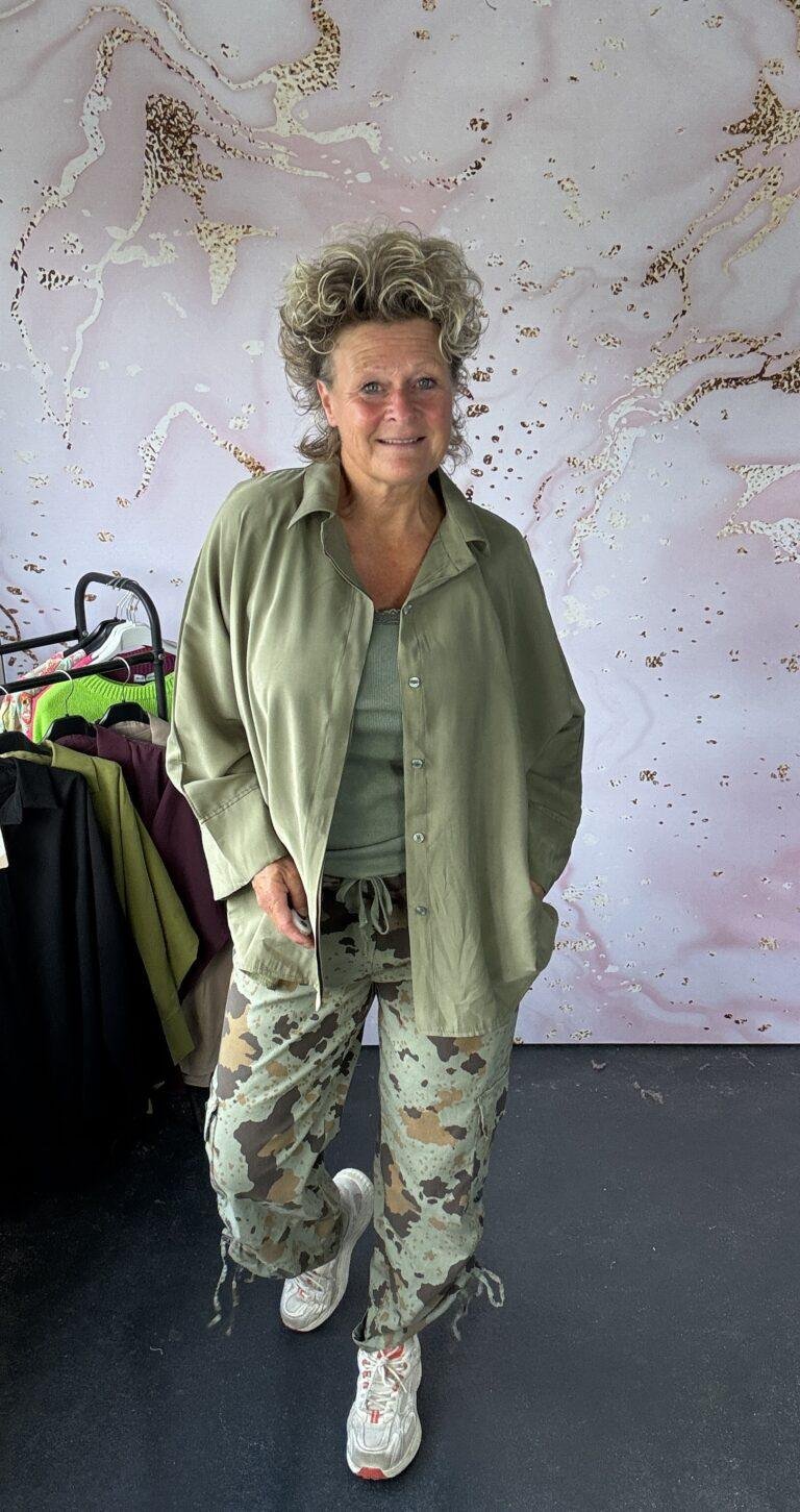 Blouse/ jasje Belin army
