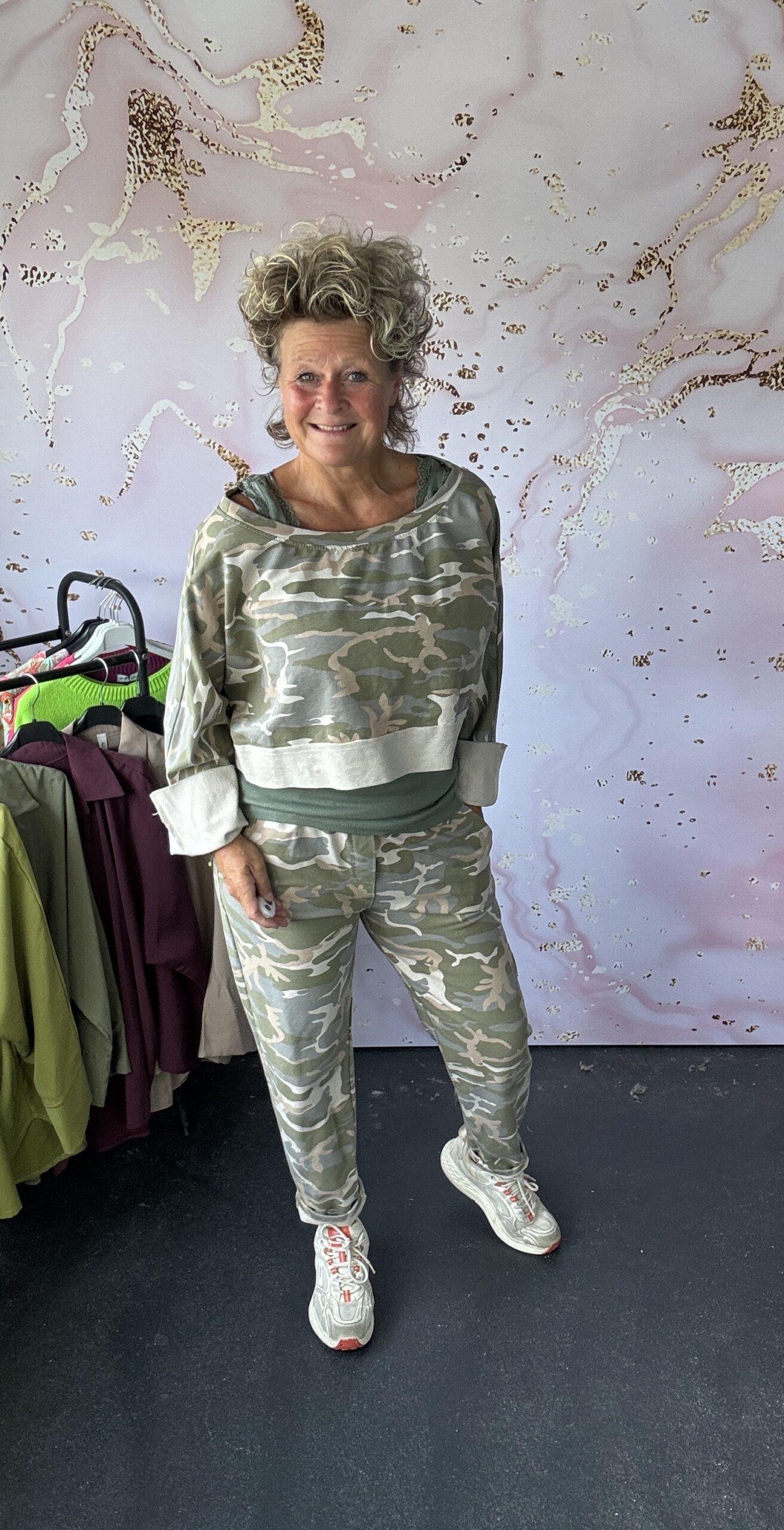 2 delige set Syl Army/beige - Afbeelding 2