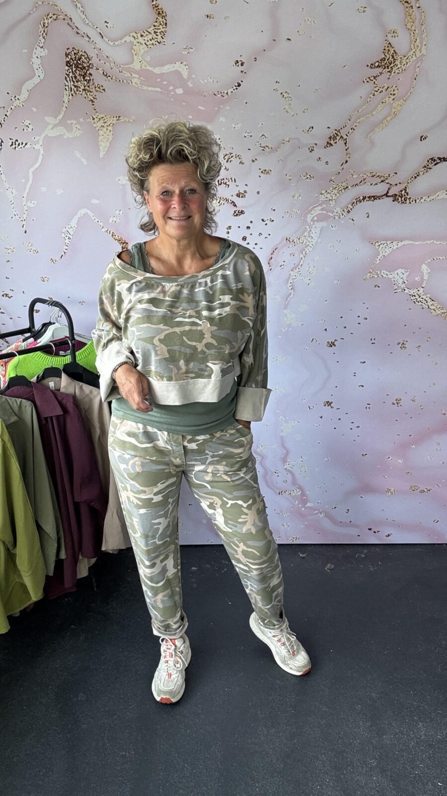 2 delige set Syl Army/beige