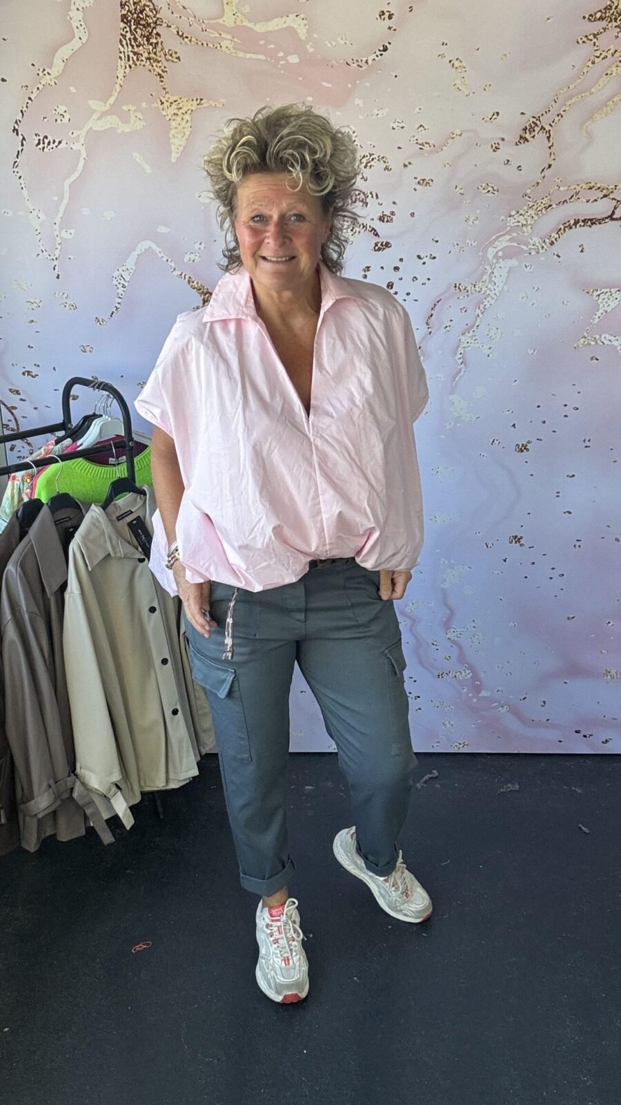 Broek Amour grijs