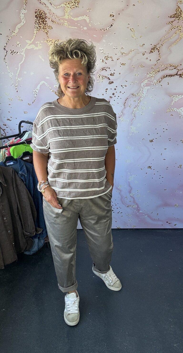 trui Lieve taupe