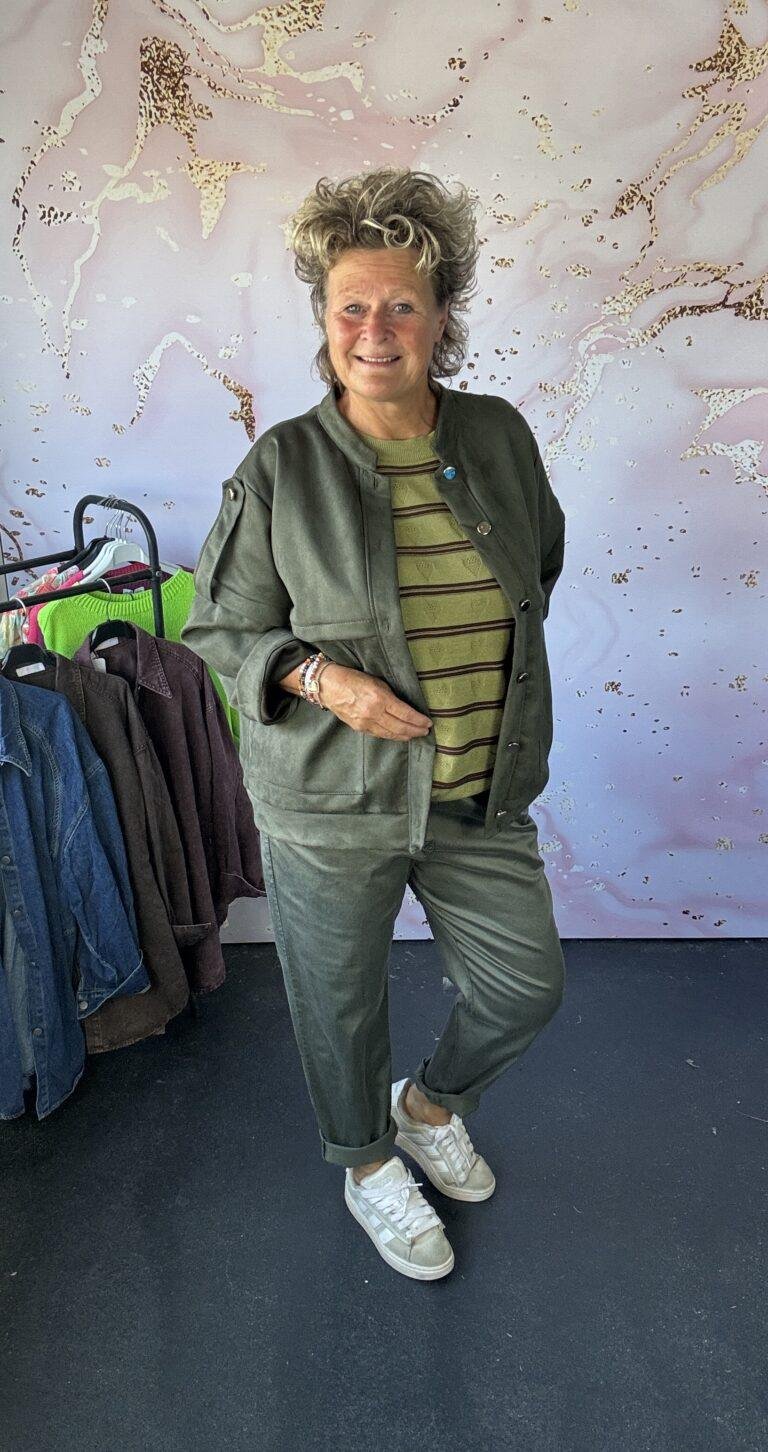 Jasje suede army