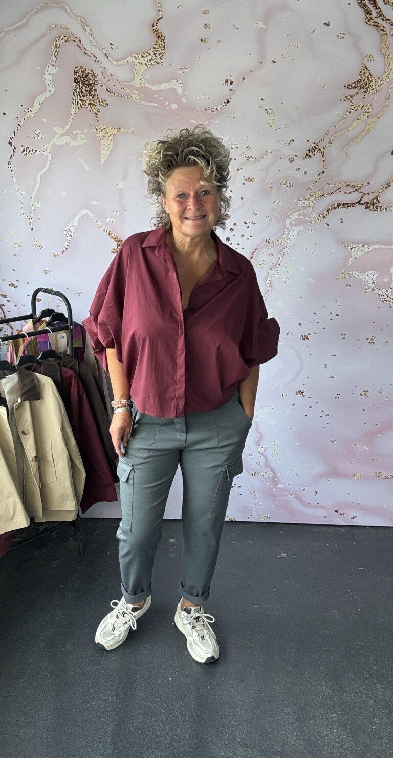 Blouse Kira burgundy