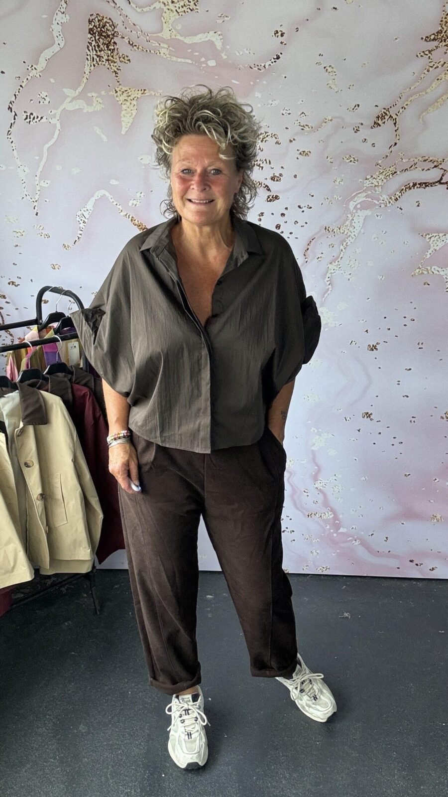 Blouse Kira bruin