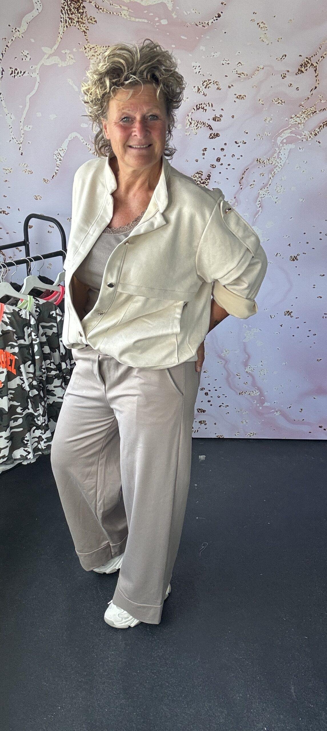 Broek mena taupe - Afbeelding 2