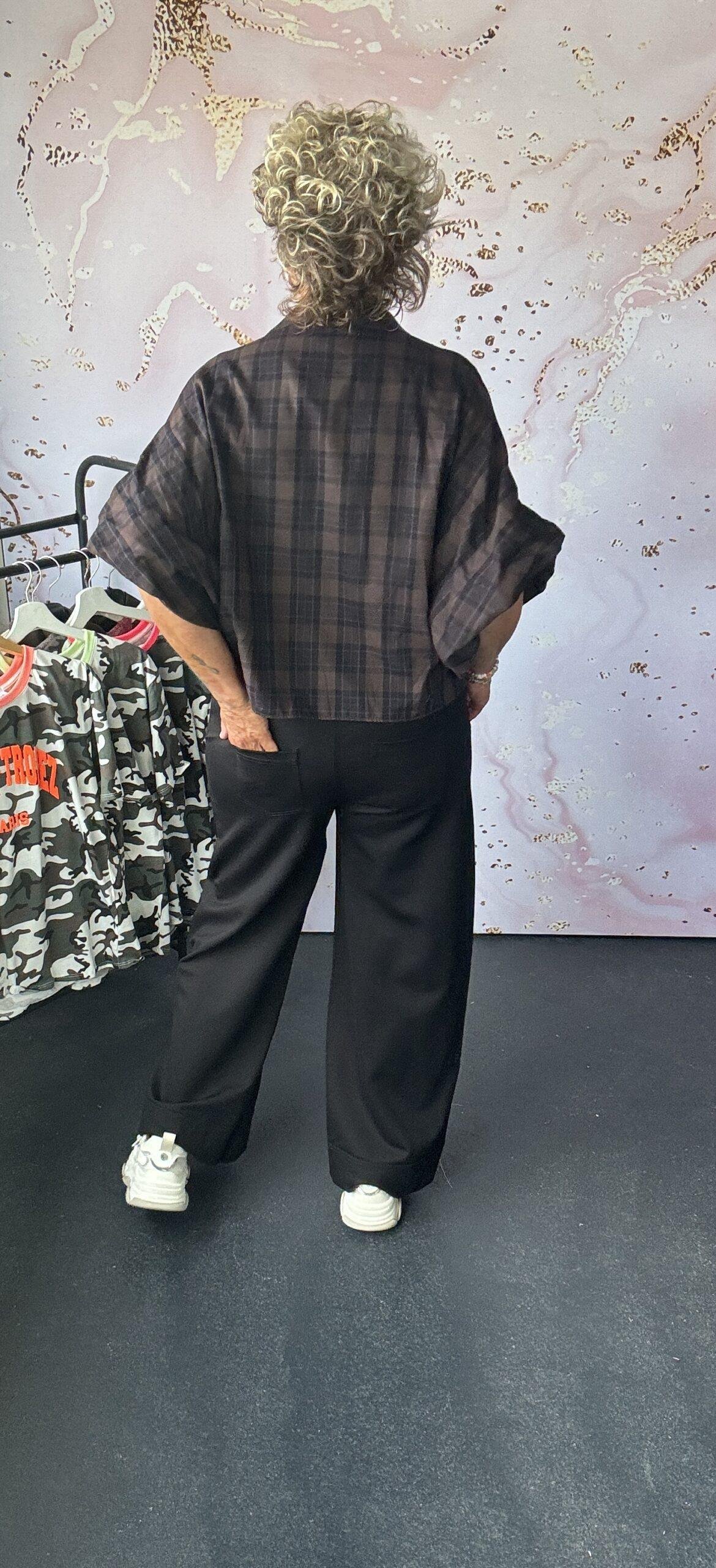 Broek mena zwart - Afbeelding 2
