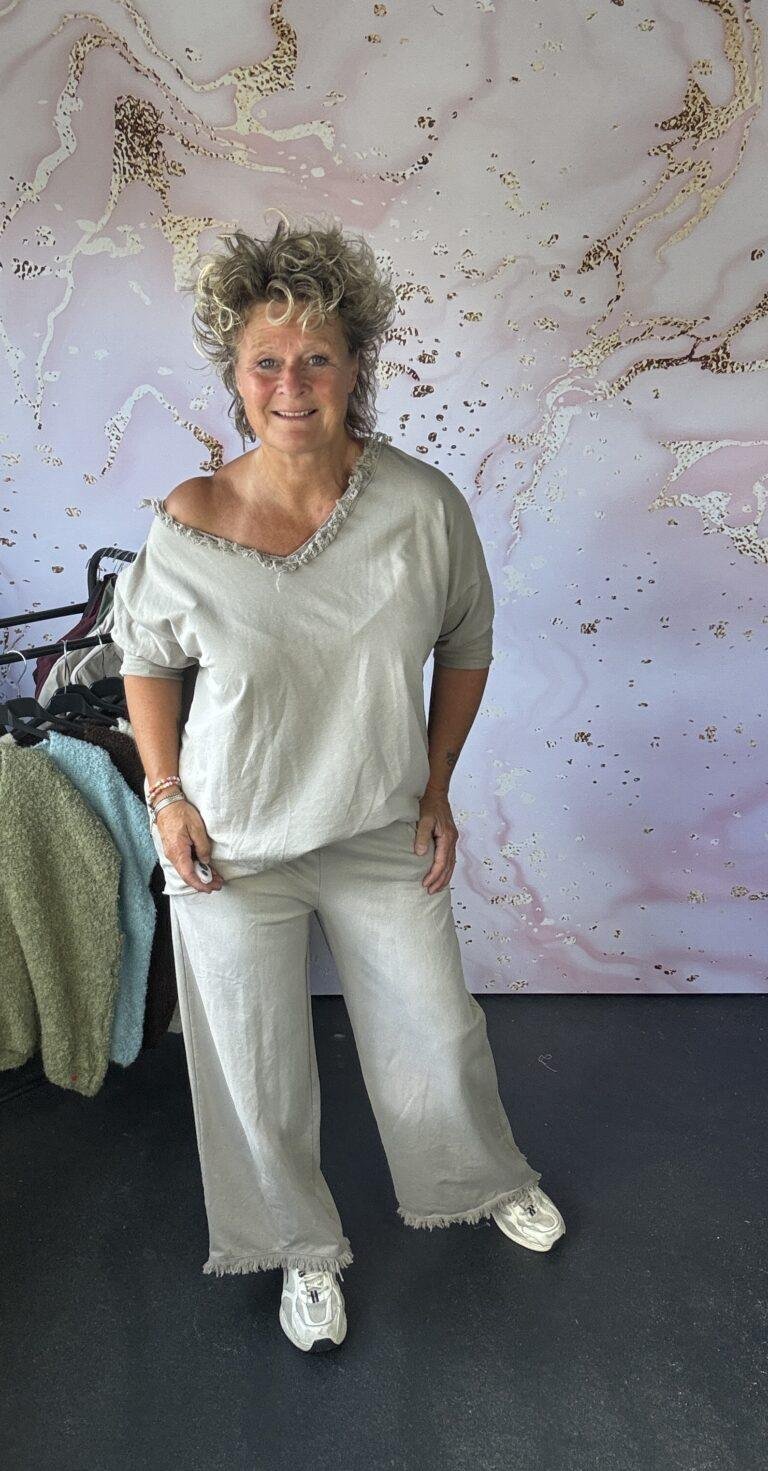 2 delige set Brassa taupe
