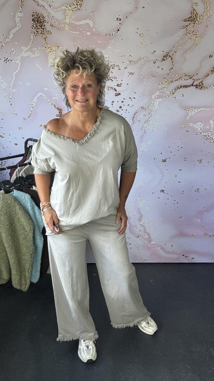 2 delige set Brassa taupe