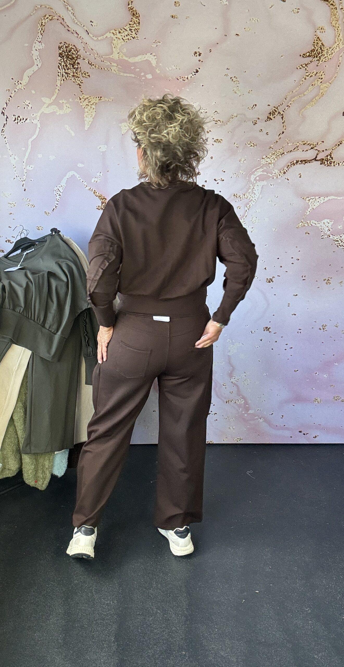 Broek Cha bruin - Afbeelding 2