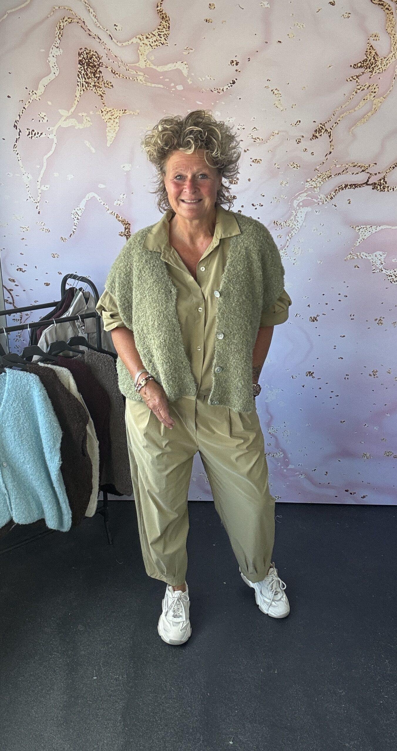 Broek Lieke olive - Afbeelding 2