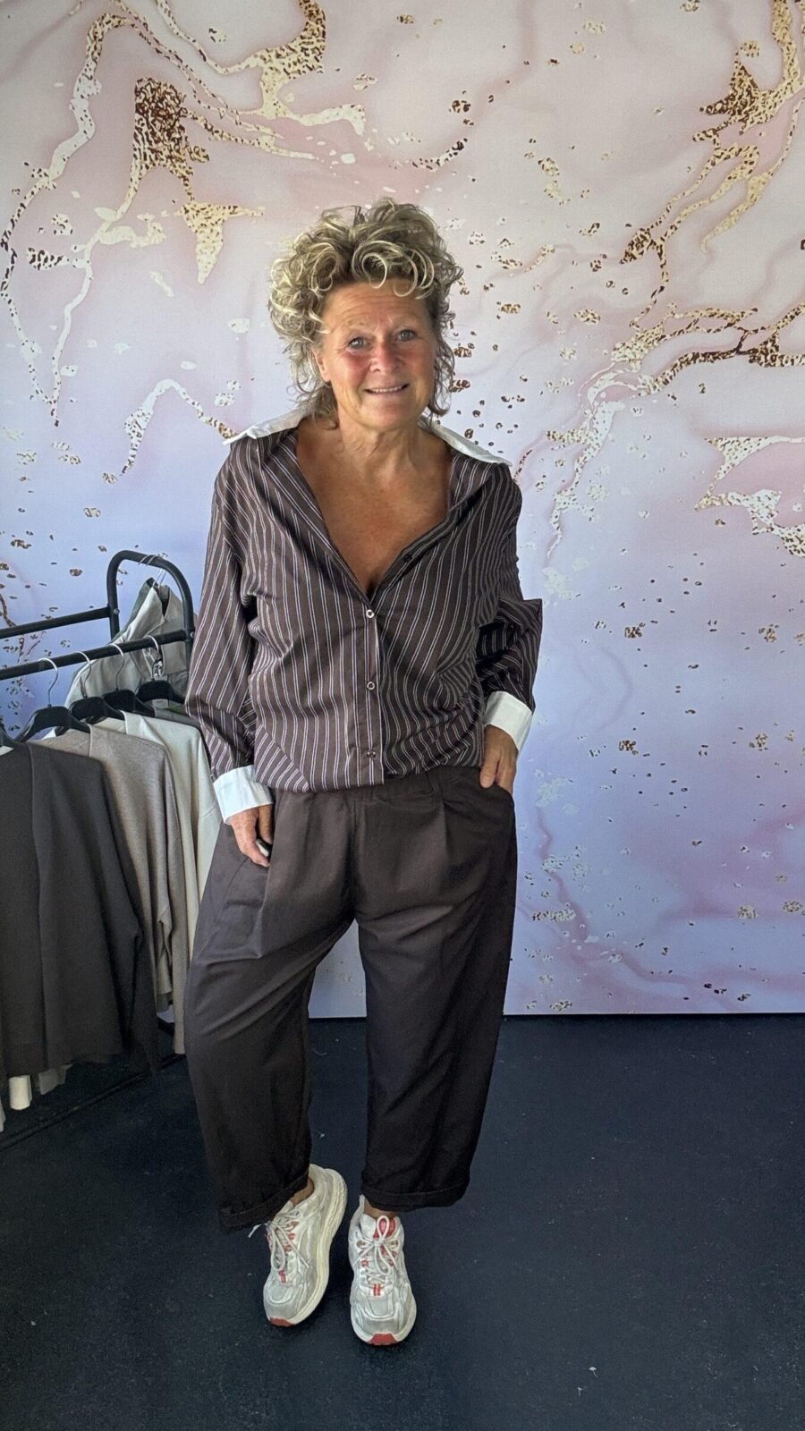Broek Chanel bruin