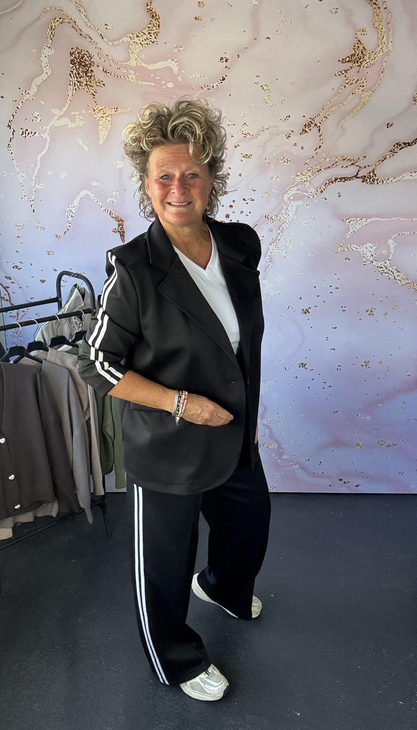 2 delige set Anne zwart - Afbeelding 2