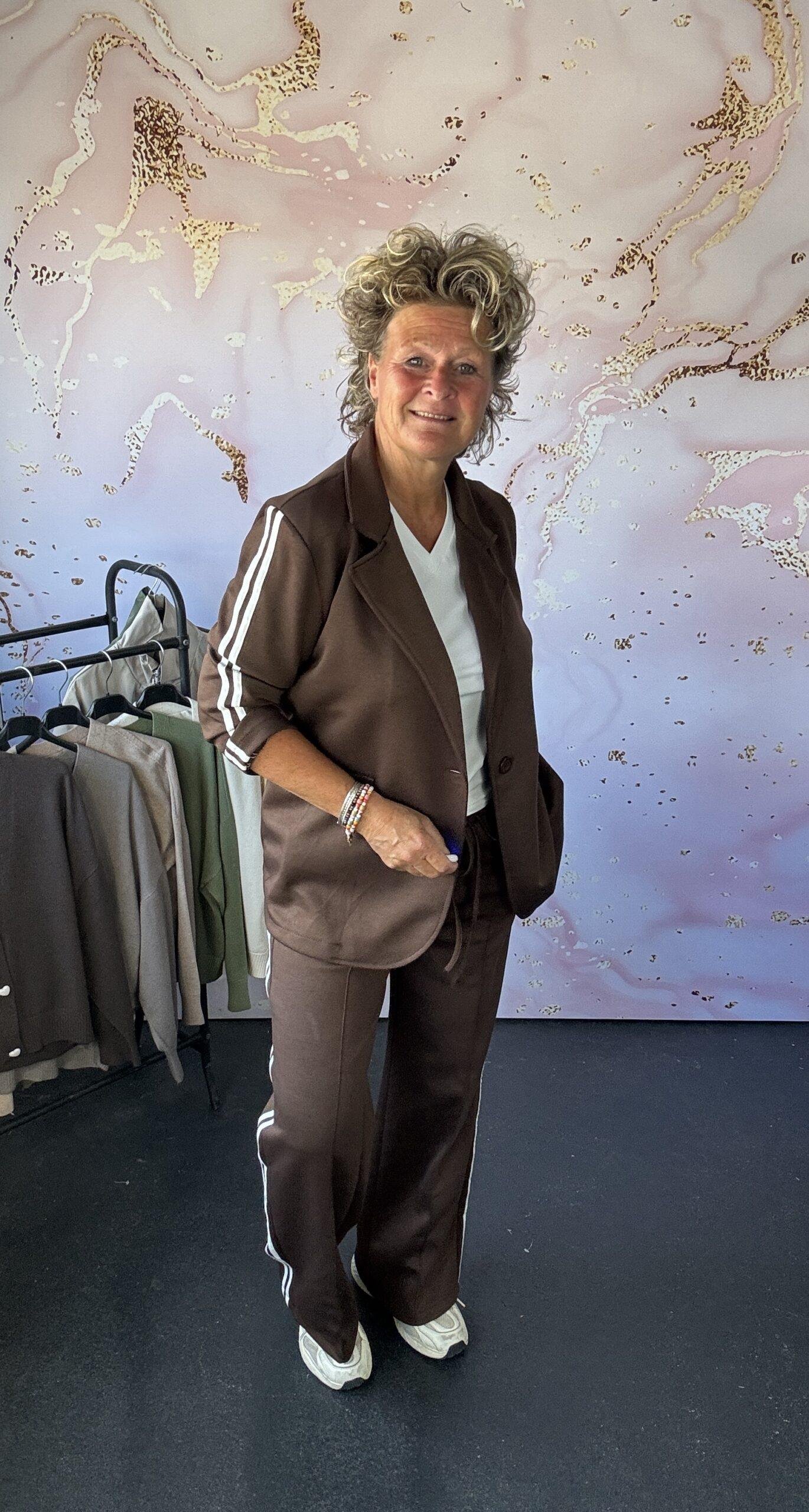 2 delige set Anne bruin - Afbeelding 2