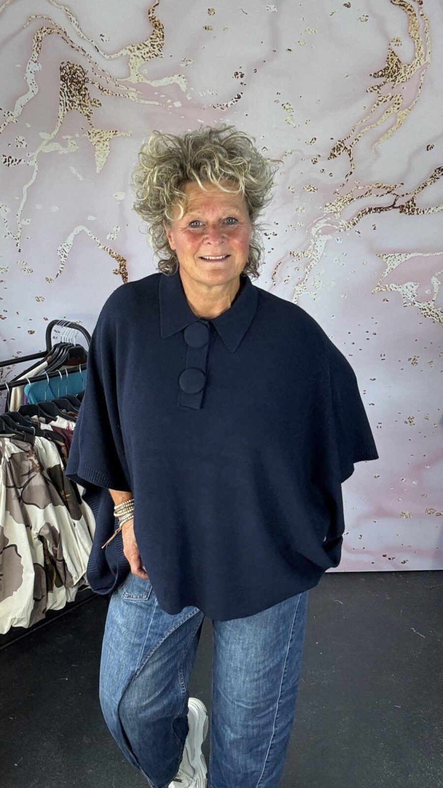 trui knoop navy