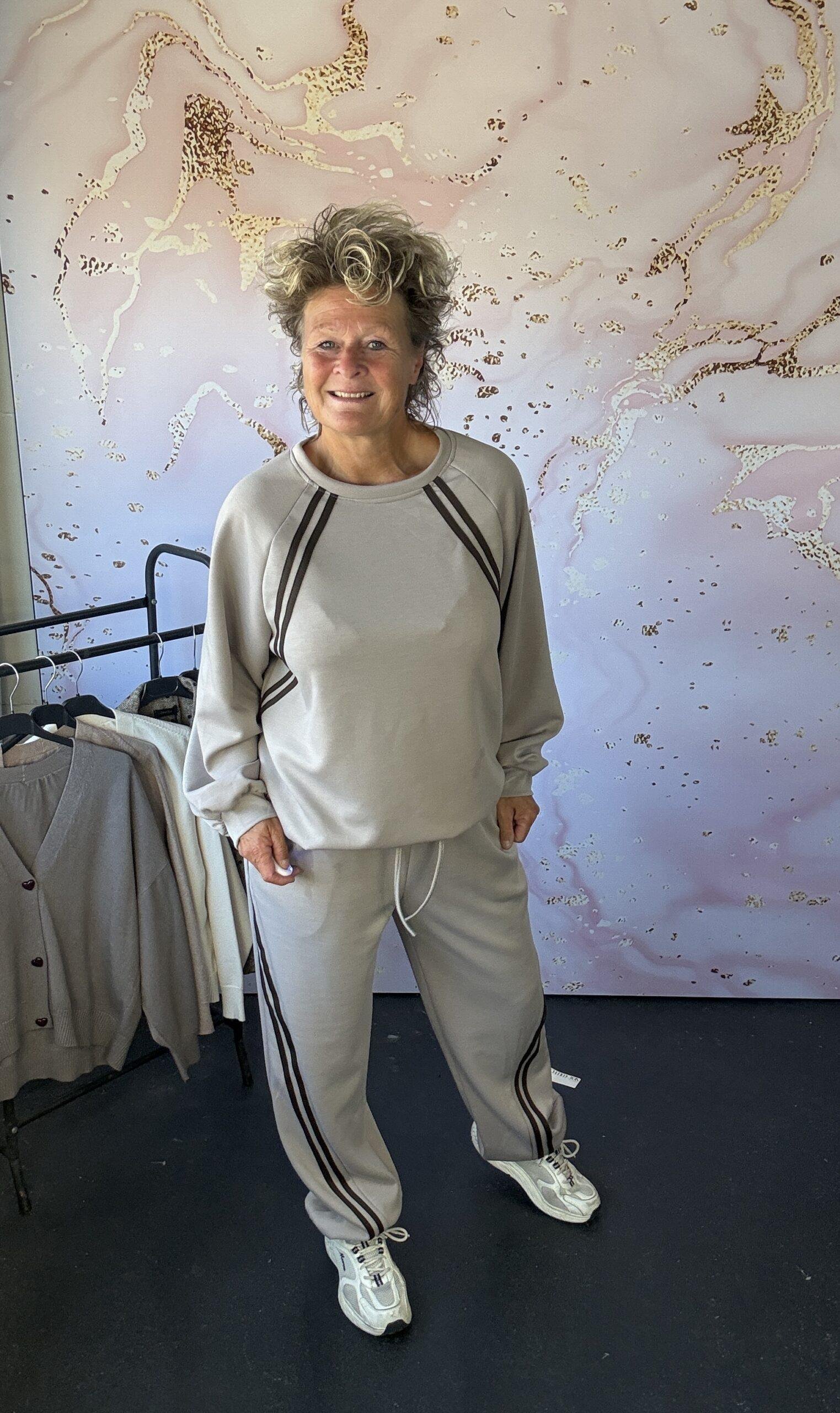 2 delige set paula taupe - Afbeelding 2