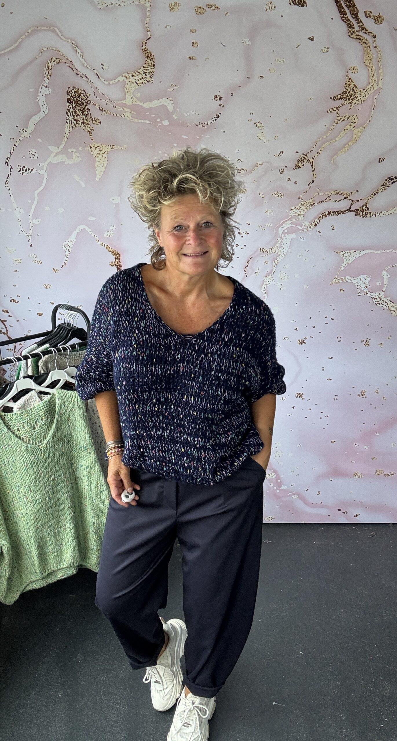 Trui Mellee navy - Afbeelding 2