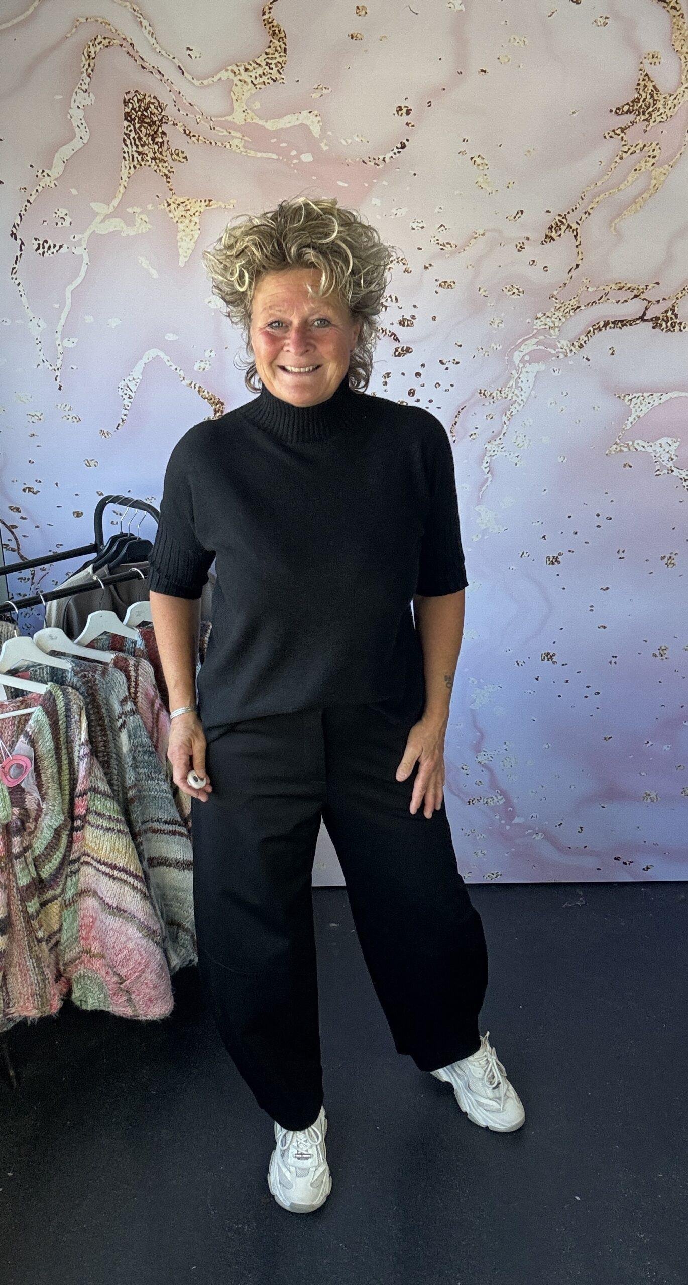 Broek balloon zwart