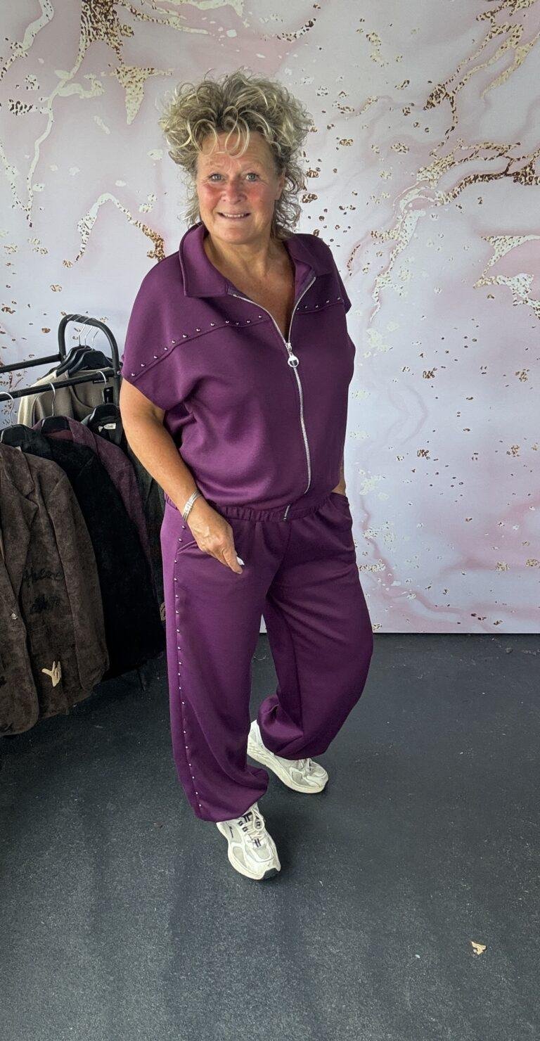 2 delige set Demi purple
