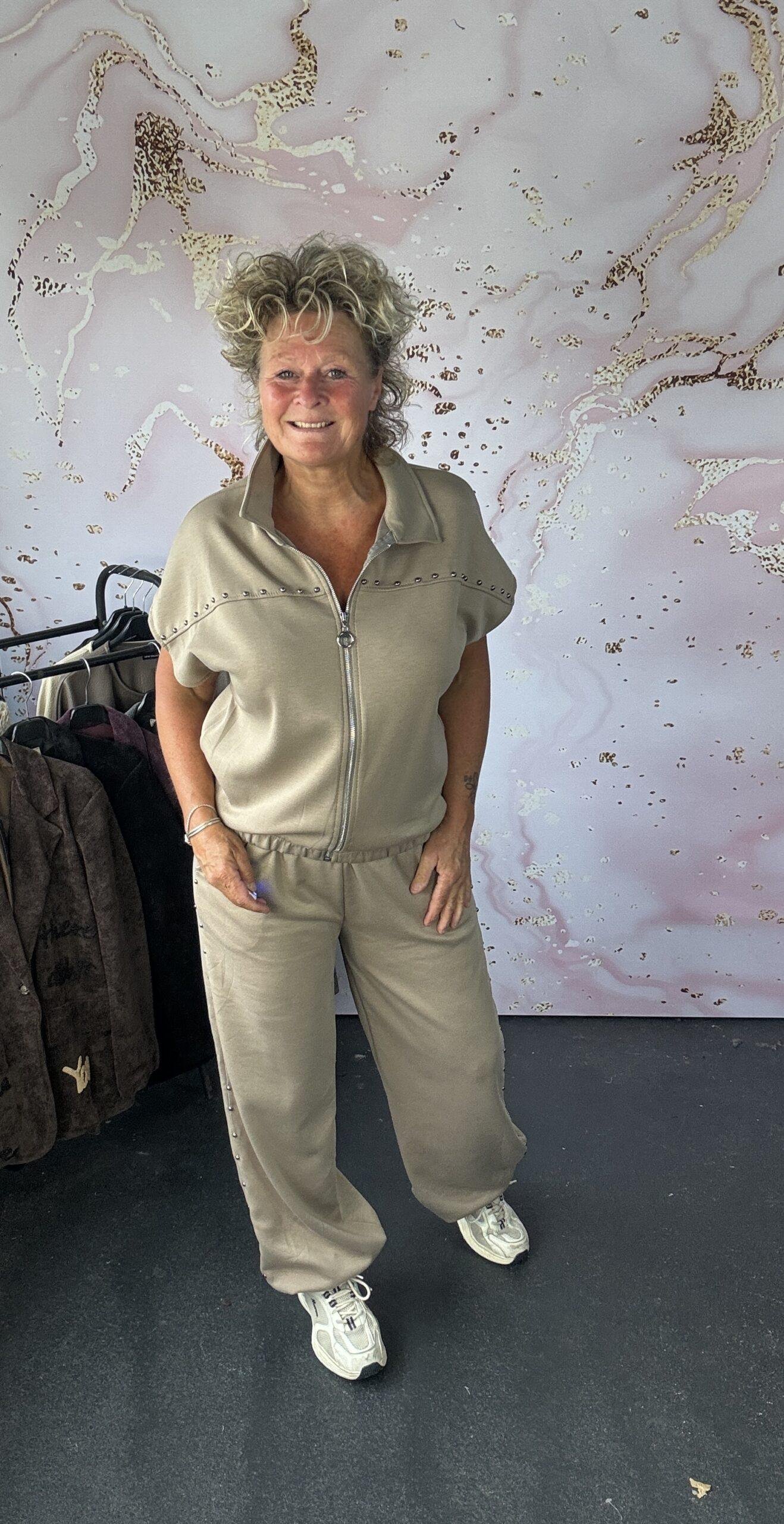 2 delige set Demi taupe - Afbeelding 2