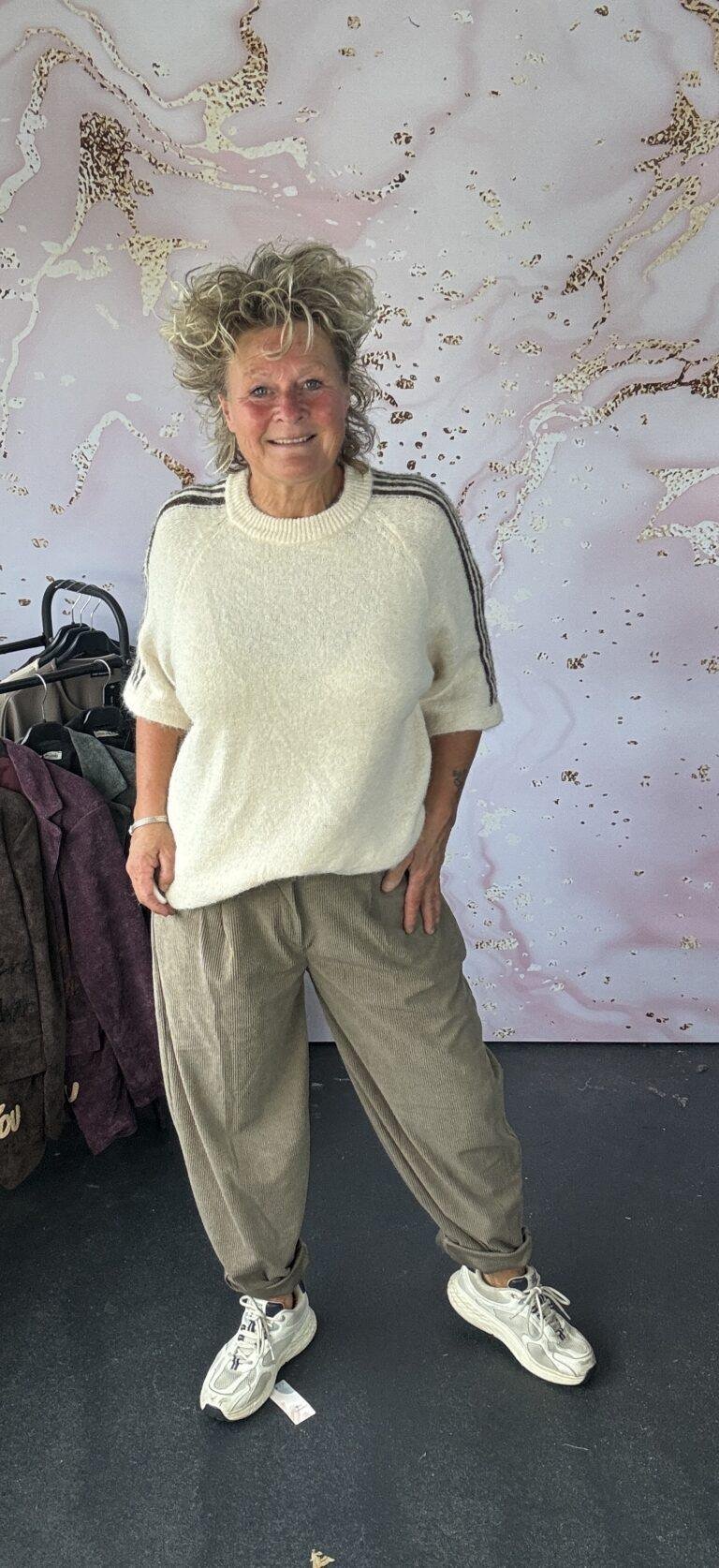 Broek Ripp taupe
