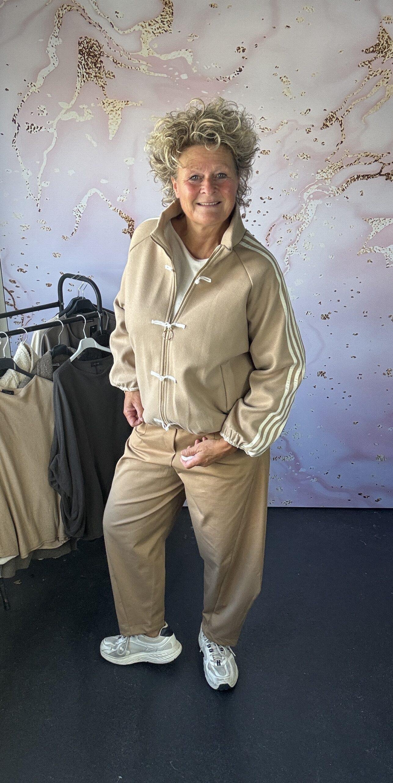 bomber jas jane camel - Afbeelding 2