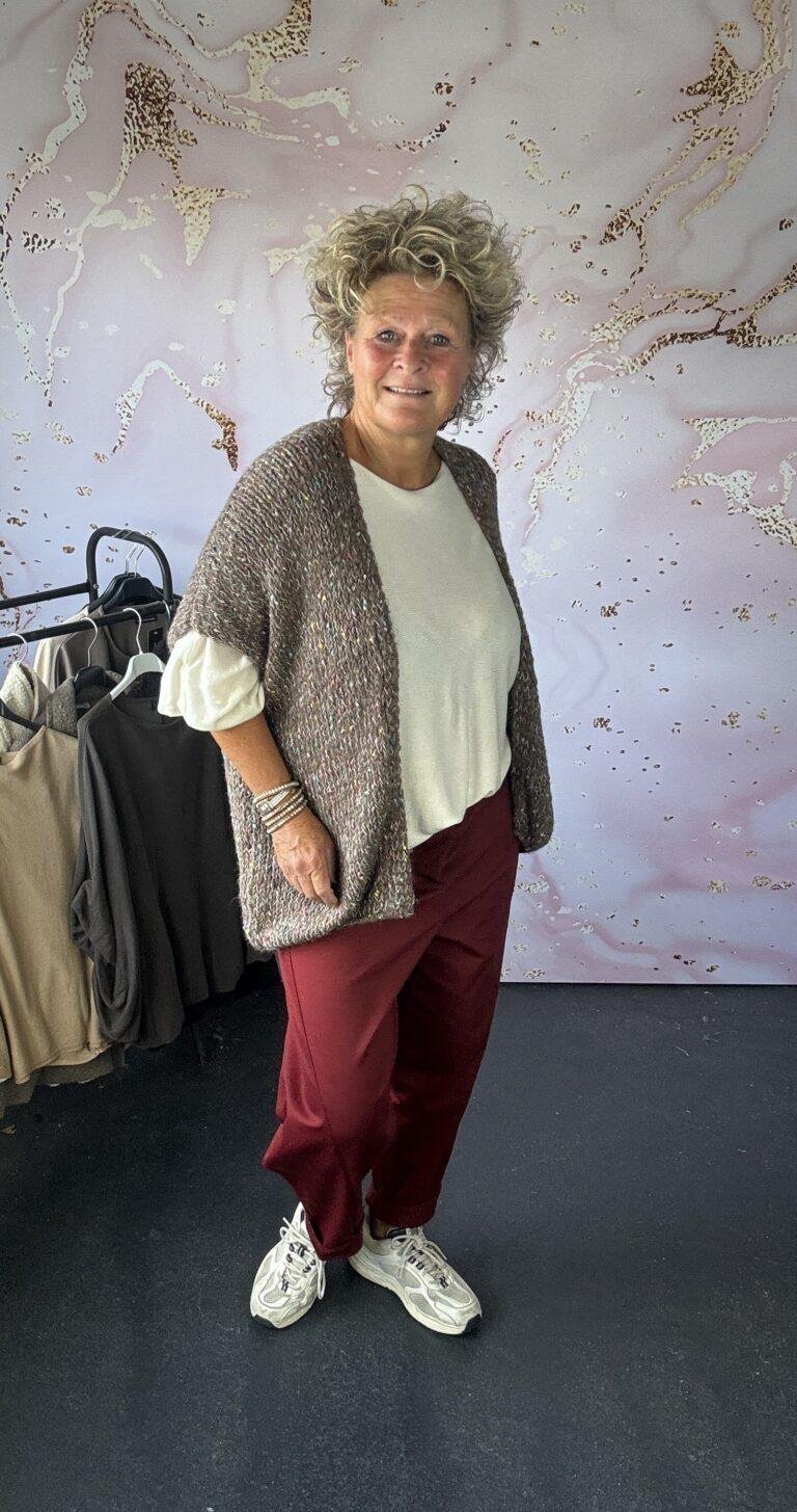 Vest Mel Bruin
