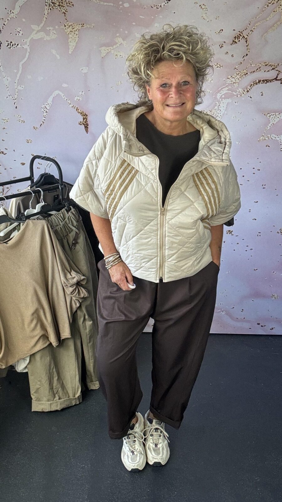 Bodywarmer Gwen sand