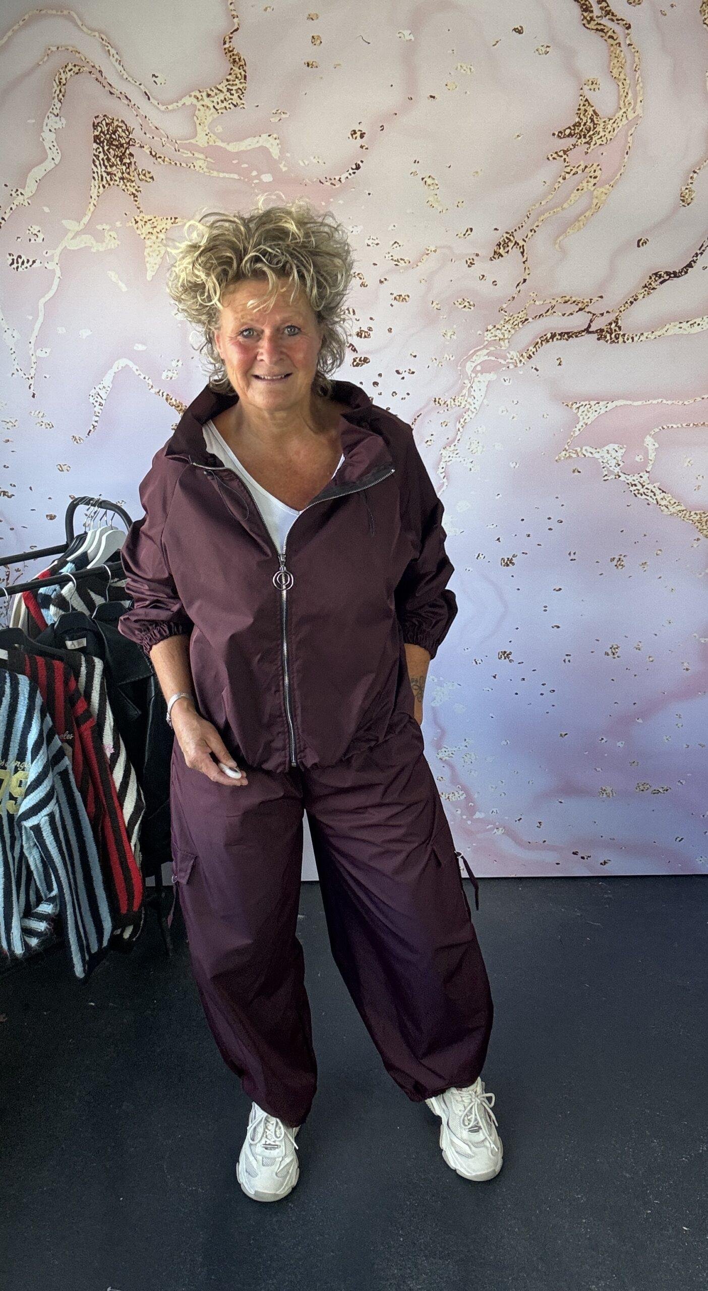 Broek Loulou purple - Afbeelding 2
