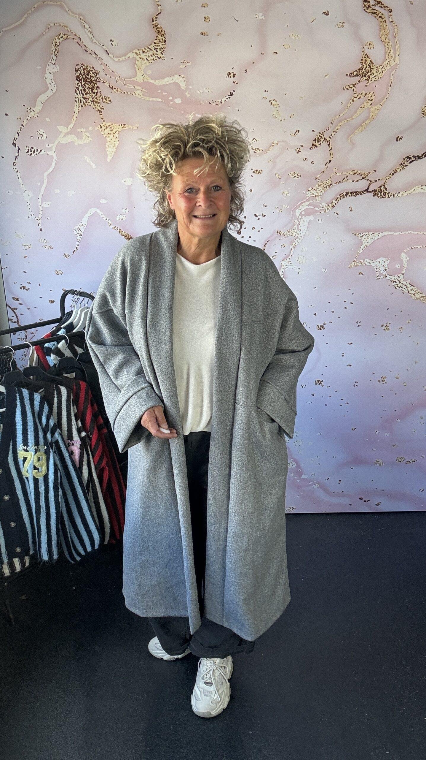Jas/ vest Joan grijs - Afbeelding 2