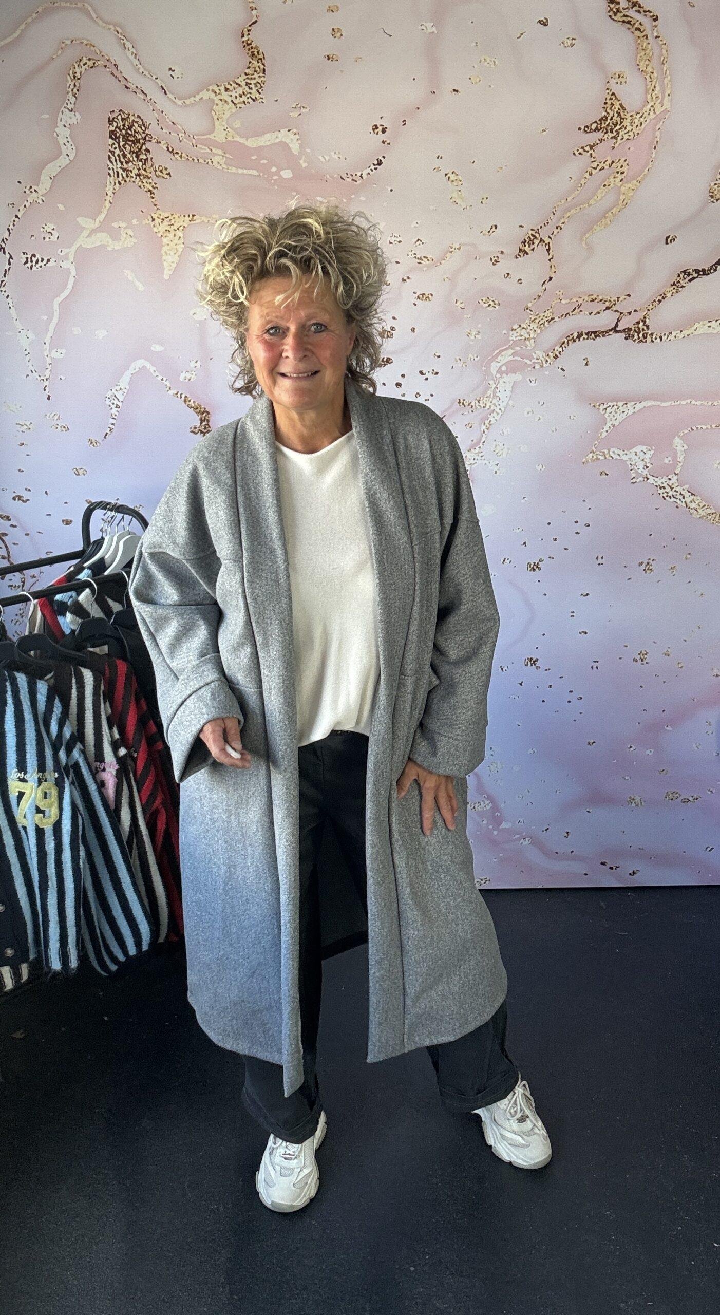 Jas/ vest Joan grijs