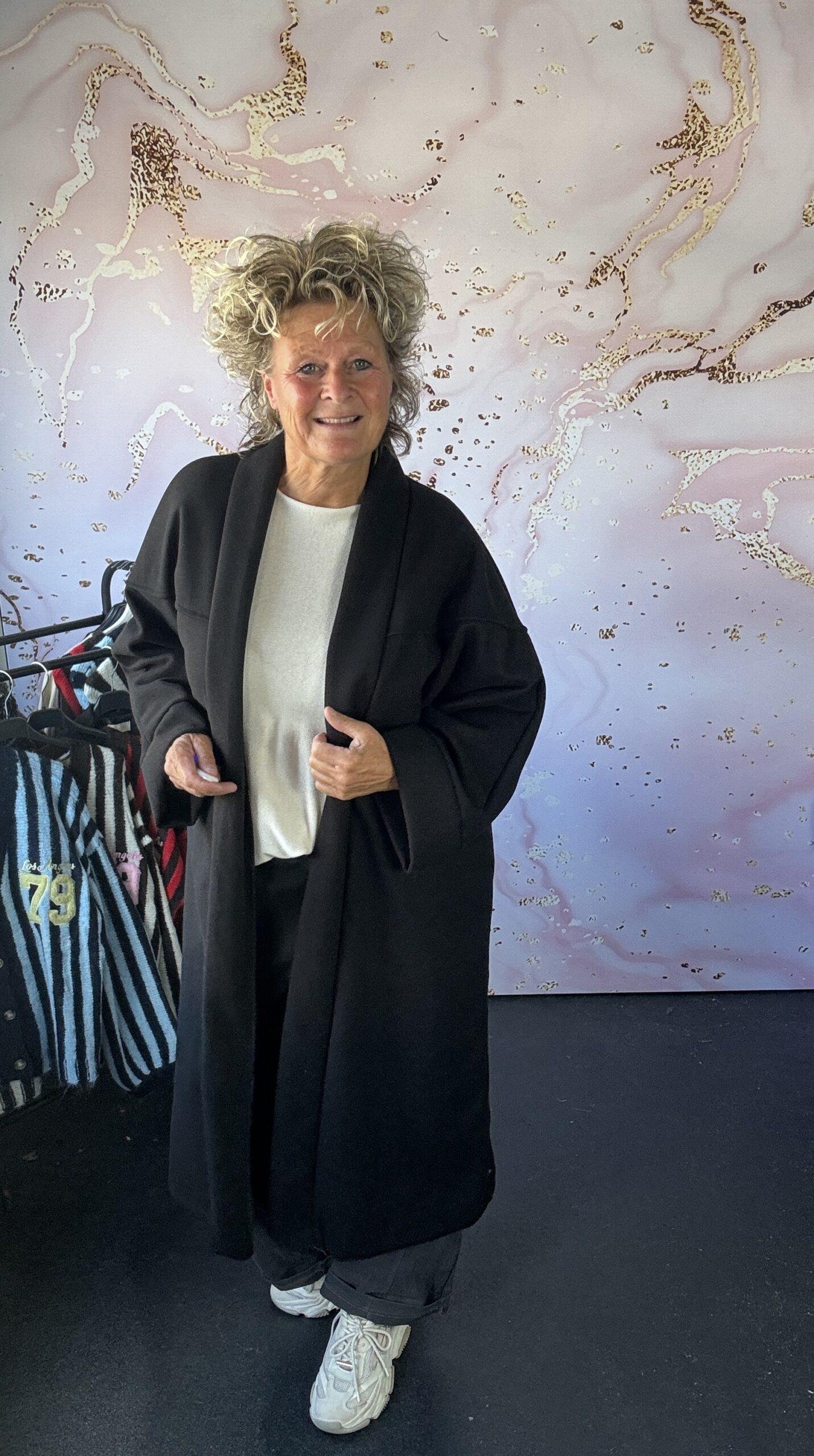 Jas/ vest Joan zwart - Afbeelding 2