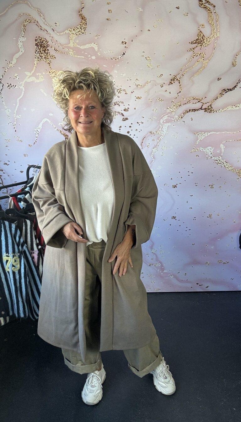 Jas/ vest Joan taupe