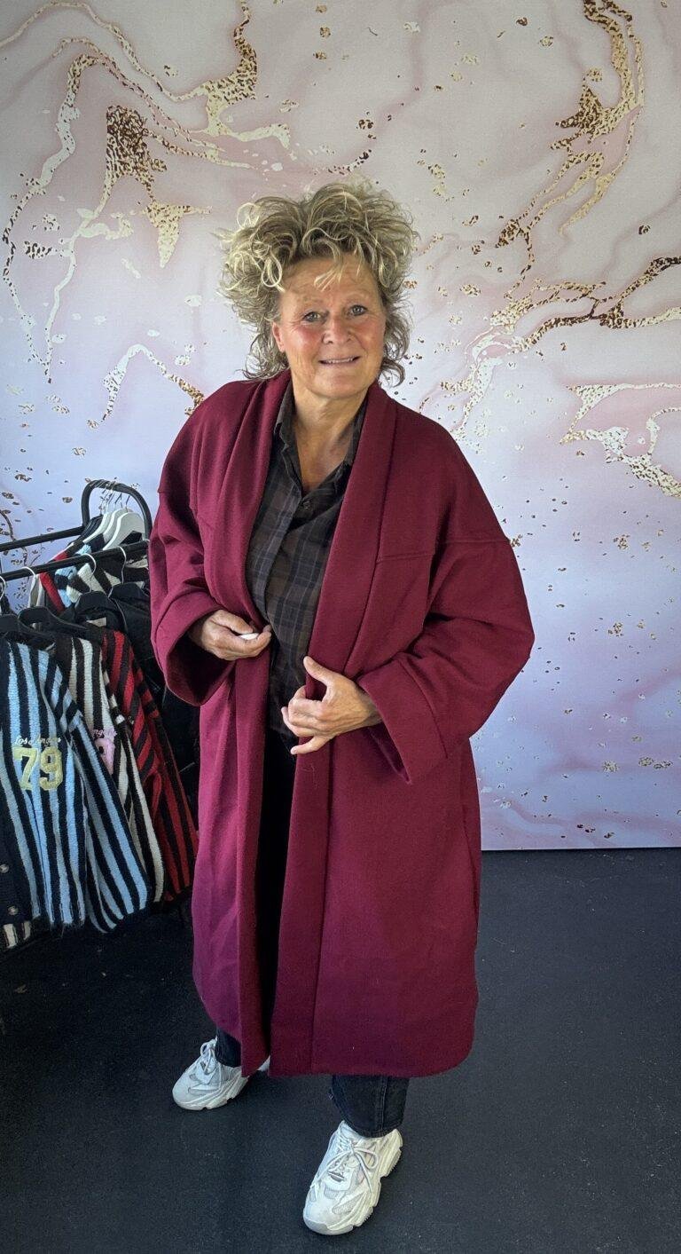 Jas/ vest Joan burgundy