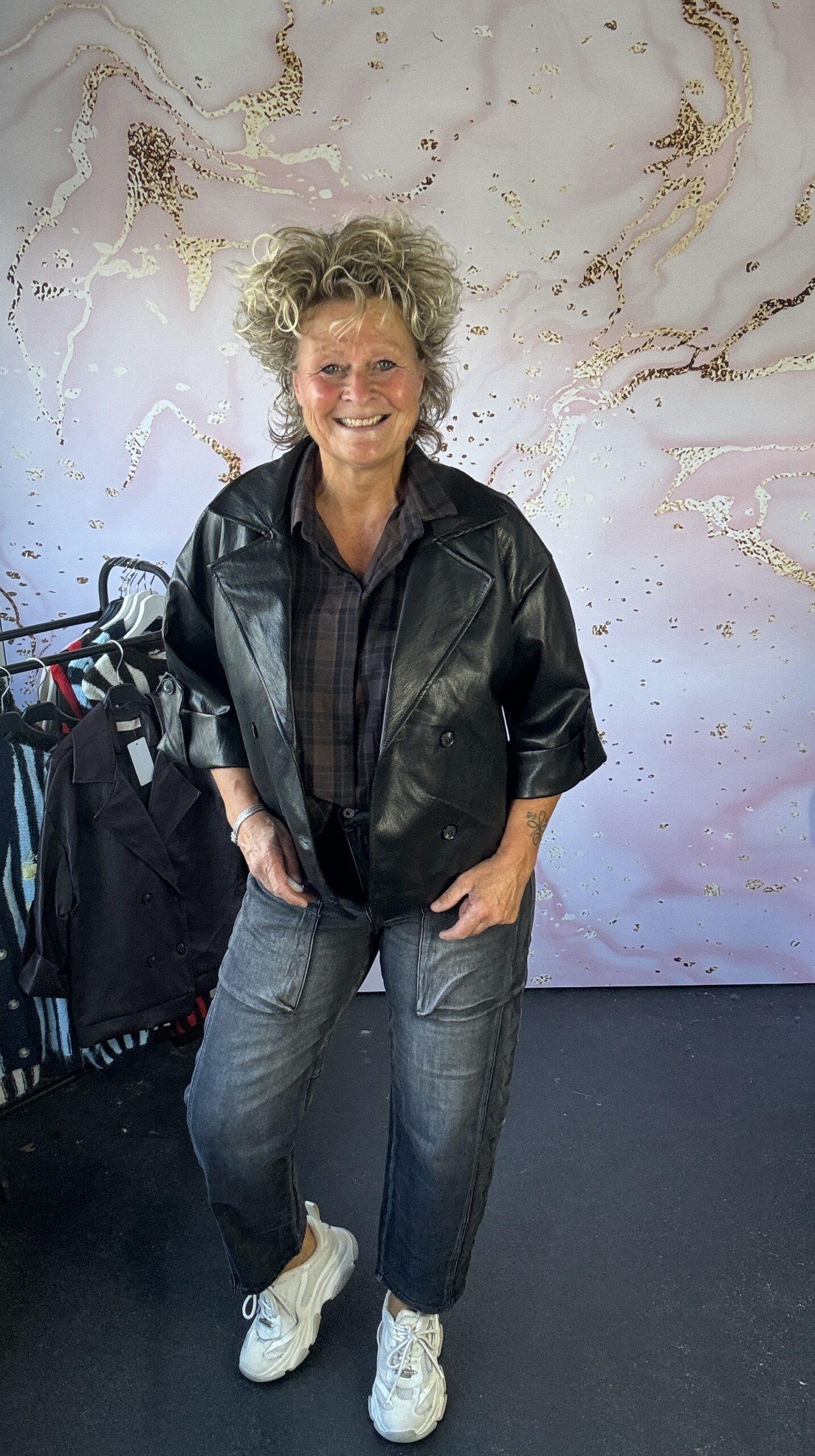 Blazer Leather zwart - Afbeelding 2