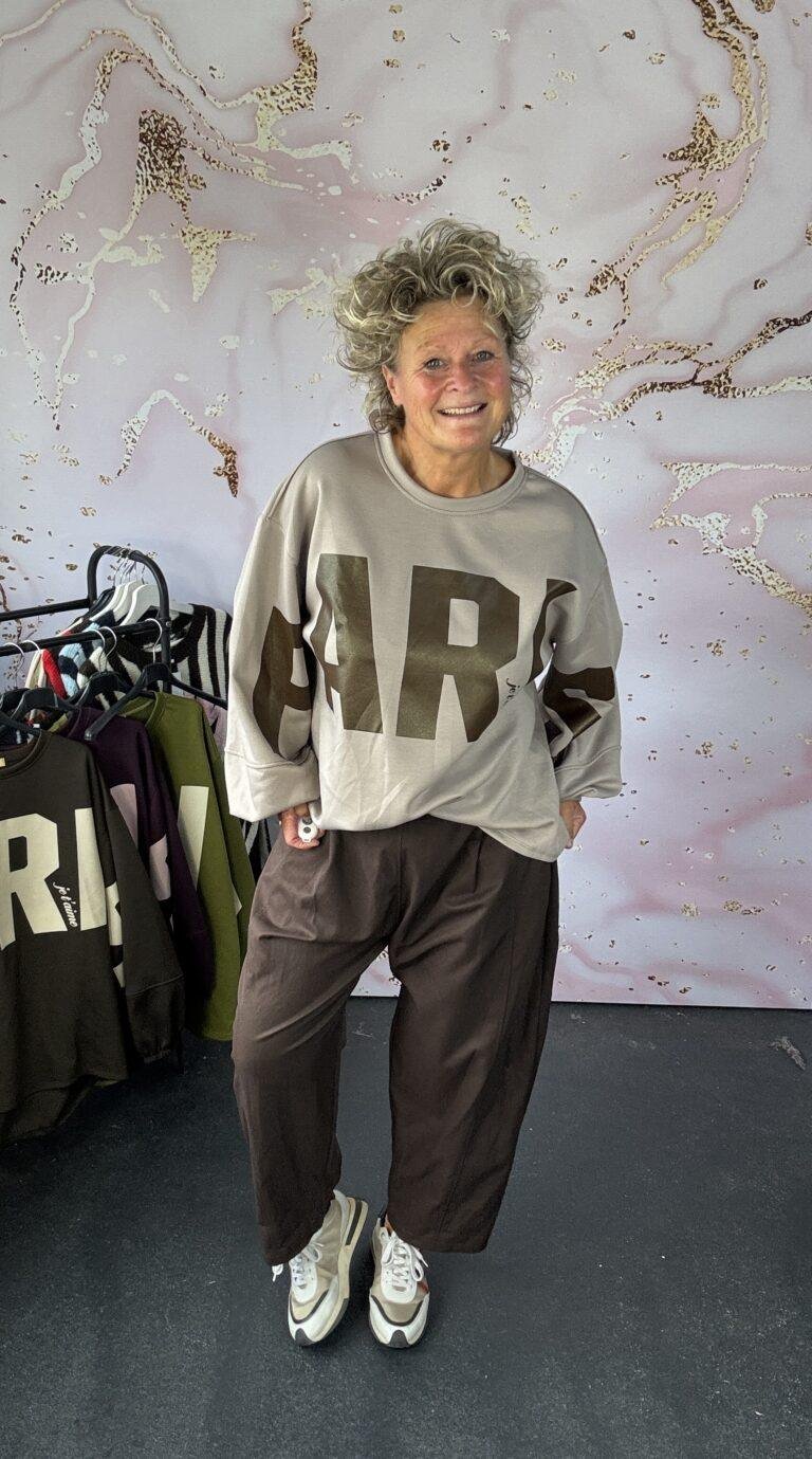sweater Paris taupe