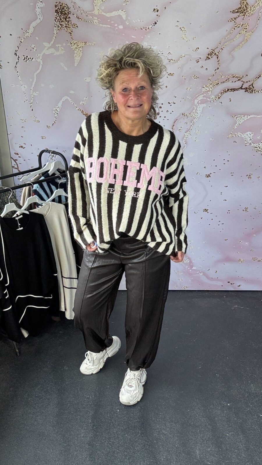 trui Boheme offwhite