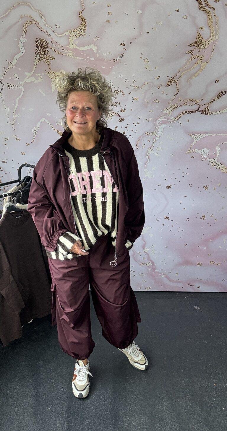 Broek Loulou purple